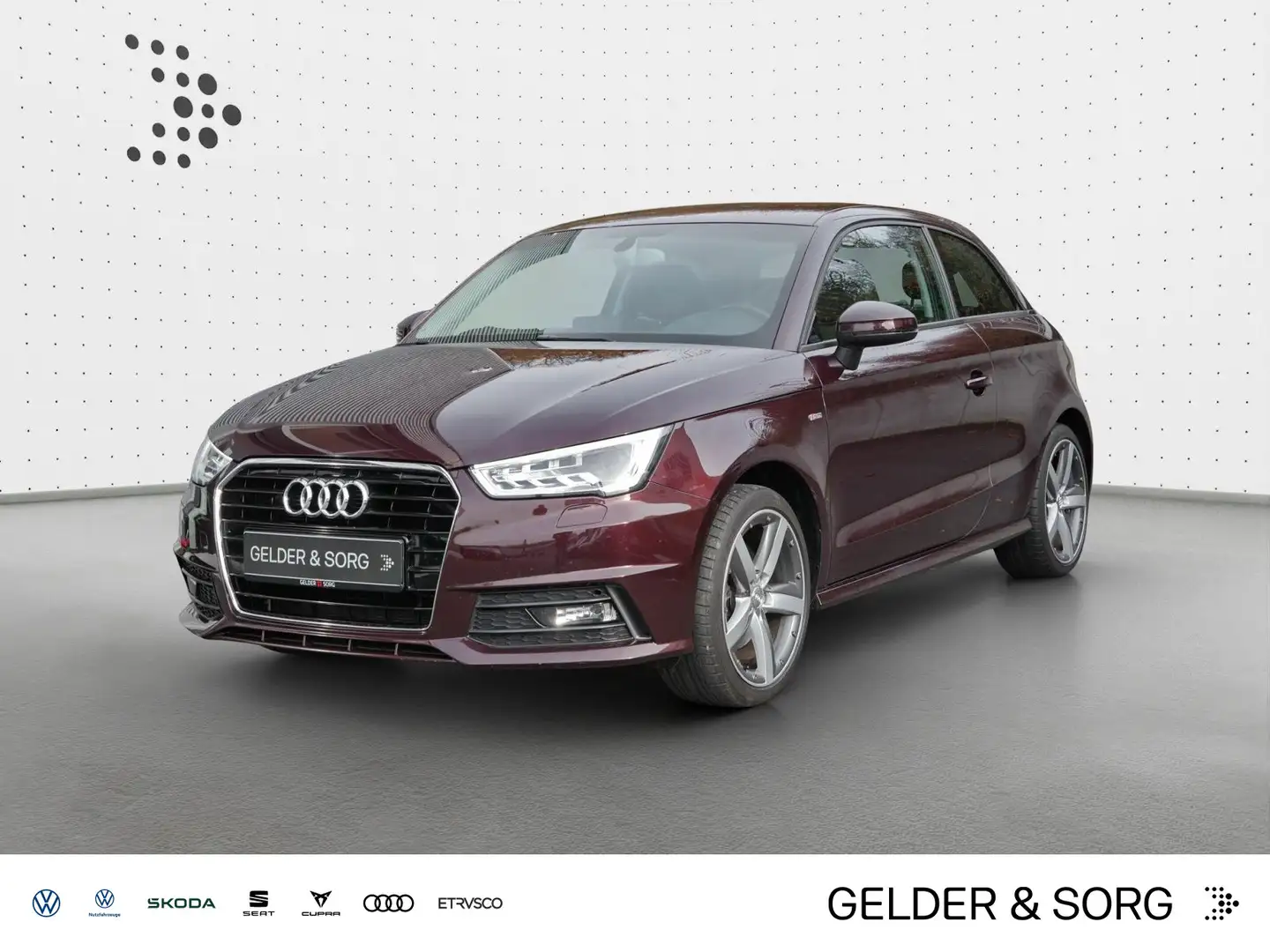 Audi A1 1.6 TDI 5-Gang admired *Xenon*EPH*Klima*SHZ* Rot - 1