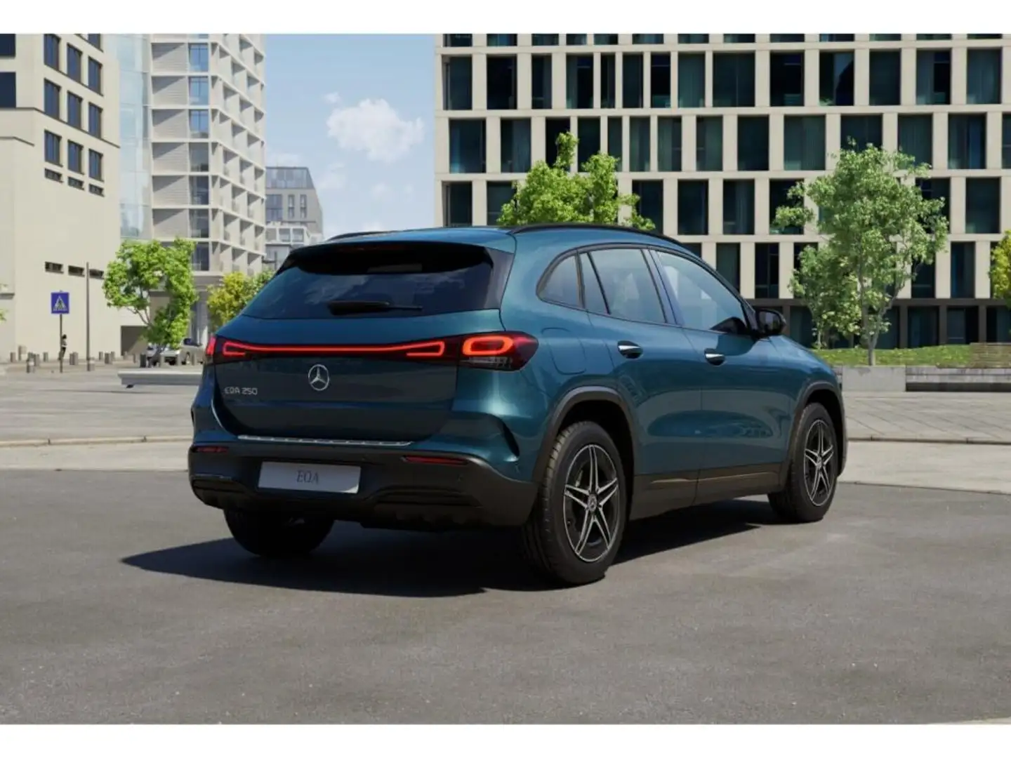 Mercedes-Benz EQA 250 AMG-Sport/Pano/Night/360/LED/Ambi/Totw Blau - 2