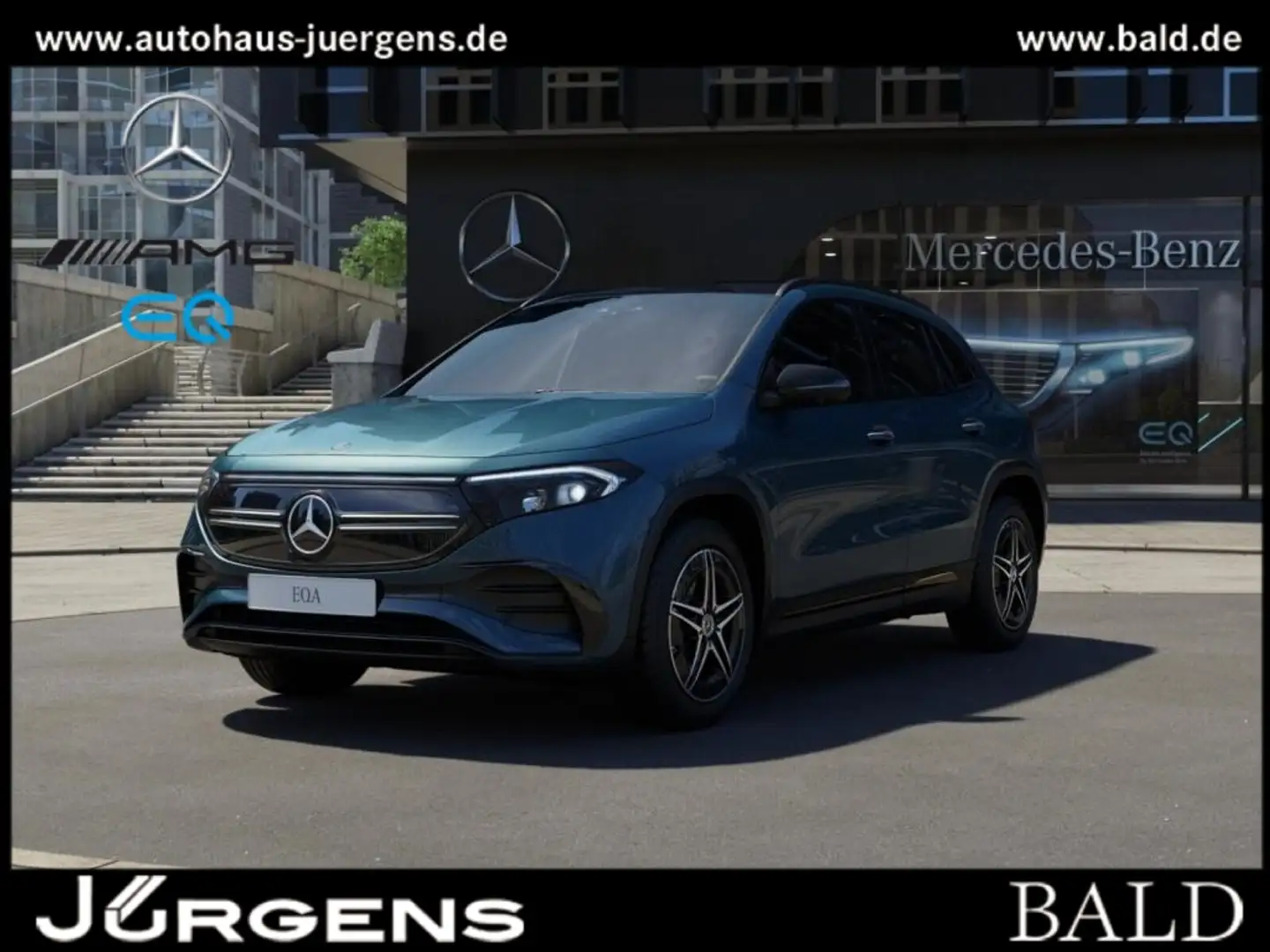 Mercedes-Benz EQA 250 AMG-Sport/Pano/Night/360/LED/Ambi/Totw Blau - 1