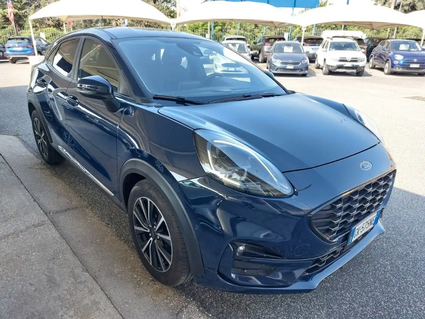 Ford Puma 1.0 EcoBoost Hybrid 125 CV S&S Titanium Blu/Azzurro - 2