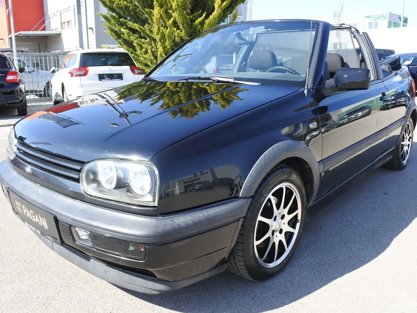 Volkswagen Golf Cabriolet Cabrio Classic Edt. Aut./PICKERL NEU 5/26 Negru - 1