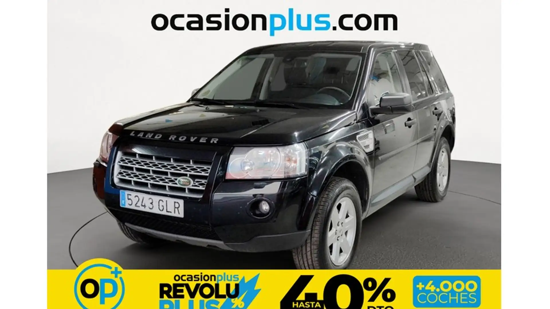 Land Rover Freelander 2.2Td4 S Negro - 1