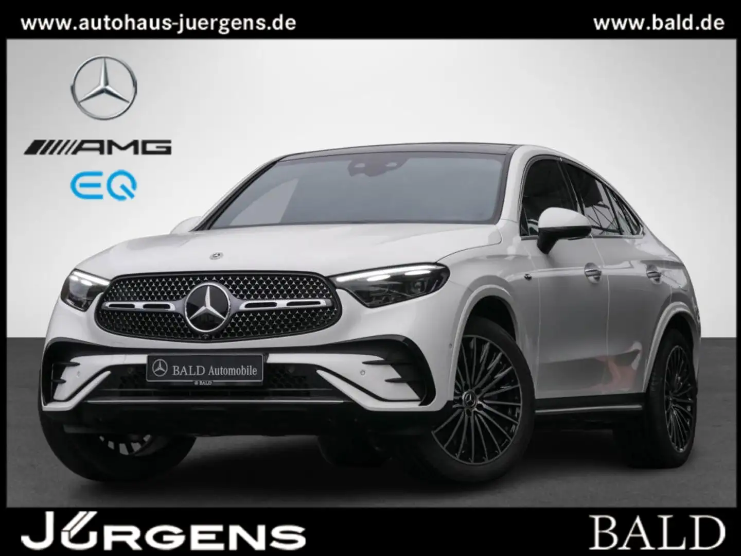 Mercedes-Benz GLC 300 de 4M Coupé AMG-Sport/Pano/AHK/Technik Blanc - 1