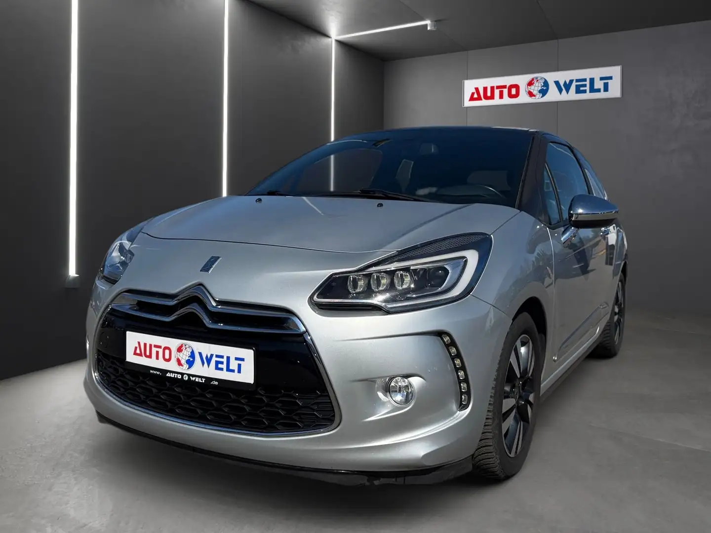 Citroen DS3 Automatik LED Navi Kamera DAB Klimaaut. USB Plateado - 1