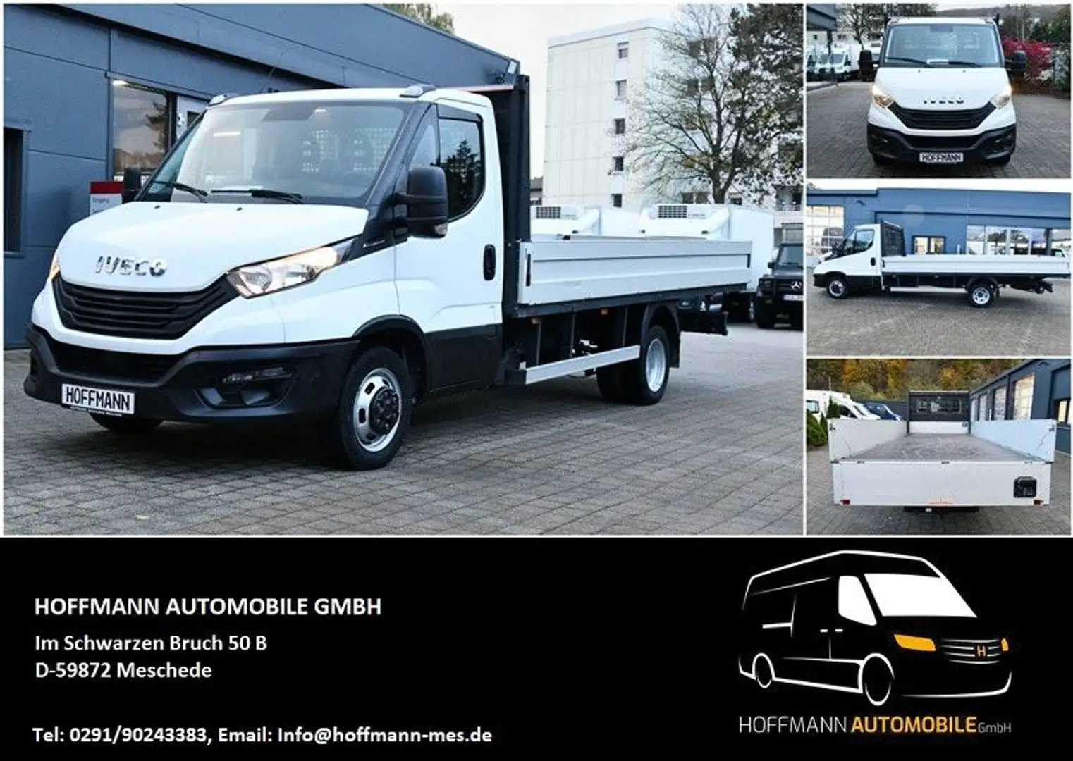Iveco Daily Pritsche L3 RWD Rückfahrkamera XXXL Wit - 1