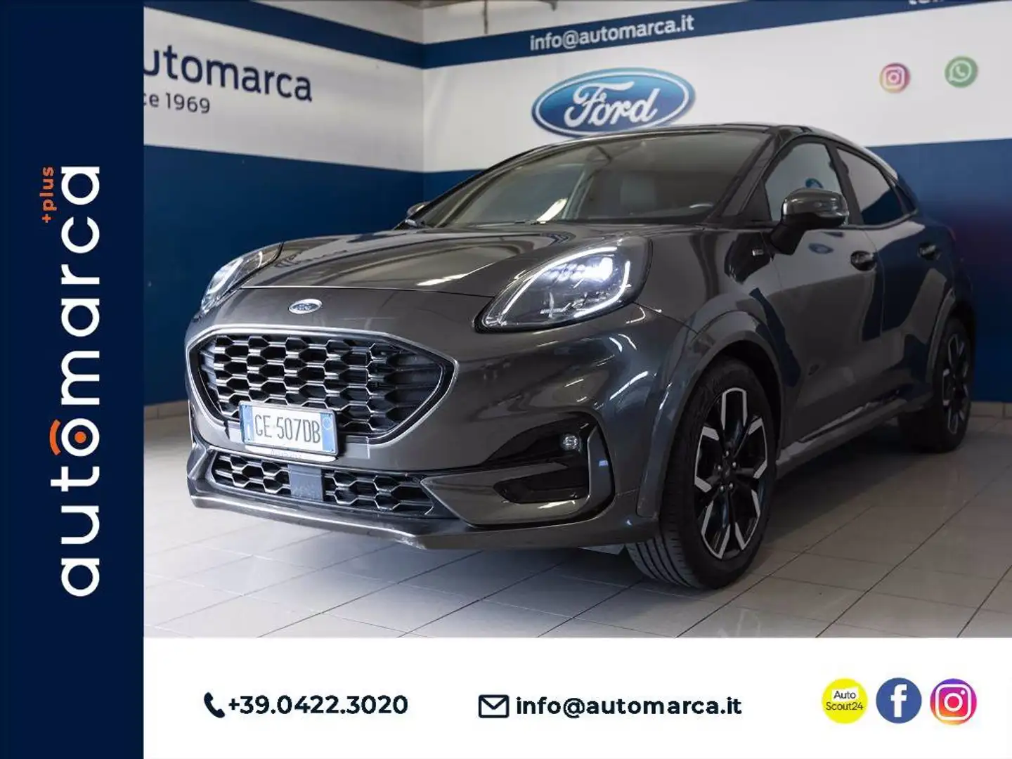 Ford Puma 1.0 ecoboost h ST-Line s&s 125cv Gris - 1