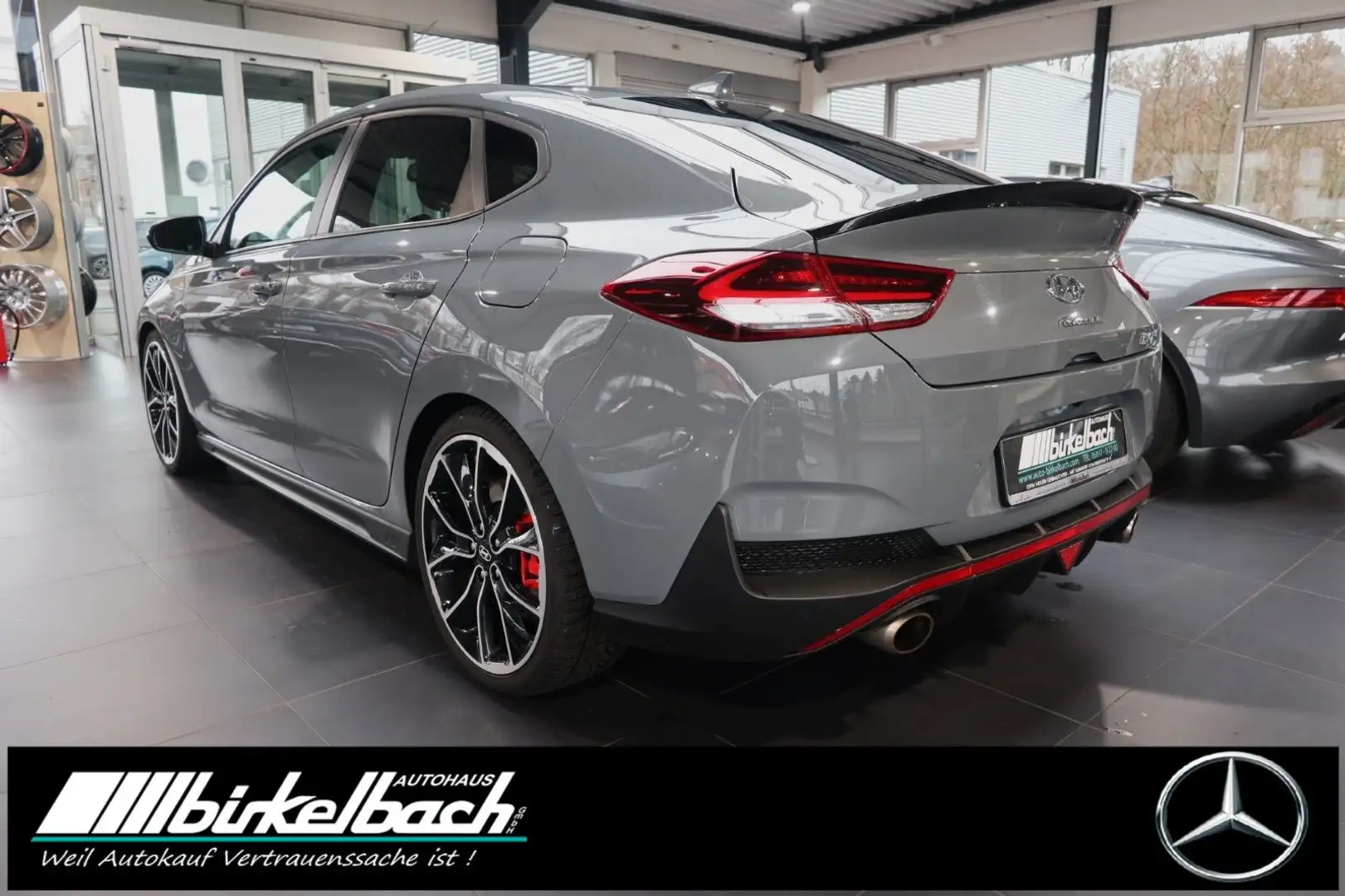 Hyundai i30 N Fastback Performance Sportabgas Grijs - 2