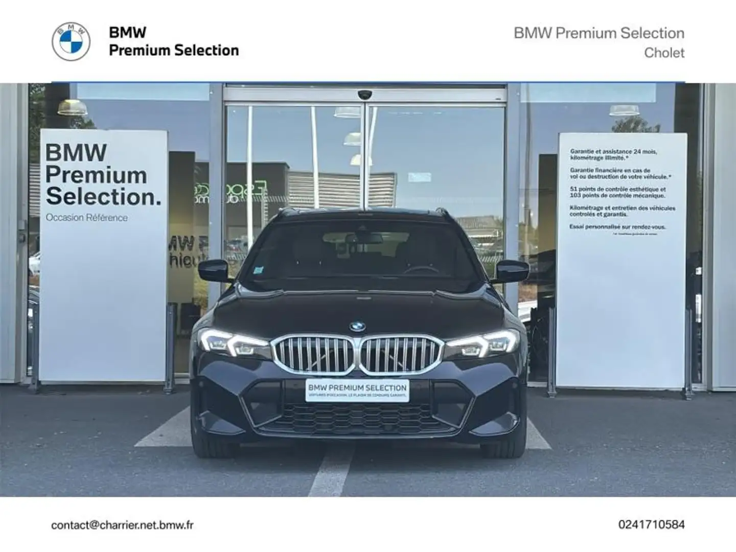 BMW 318 318dA 150ch M Sport Noir - 2
