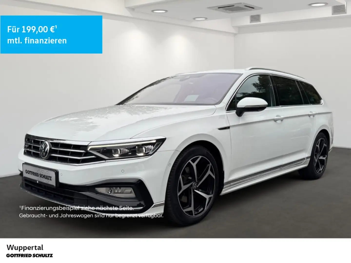 Volkswagen Passat Variant 2.0 TDI R-Line DSG AHK PANO NAVI ACC KAM LED SHZ P Bianco - 1