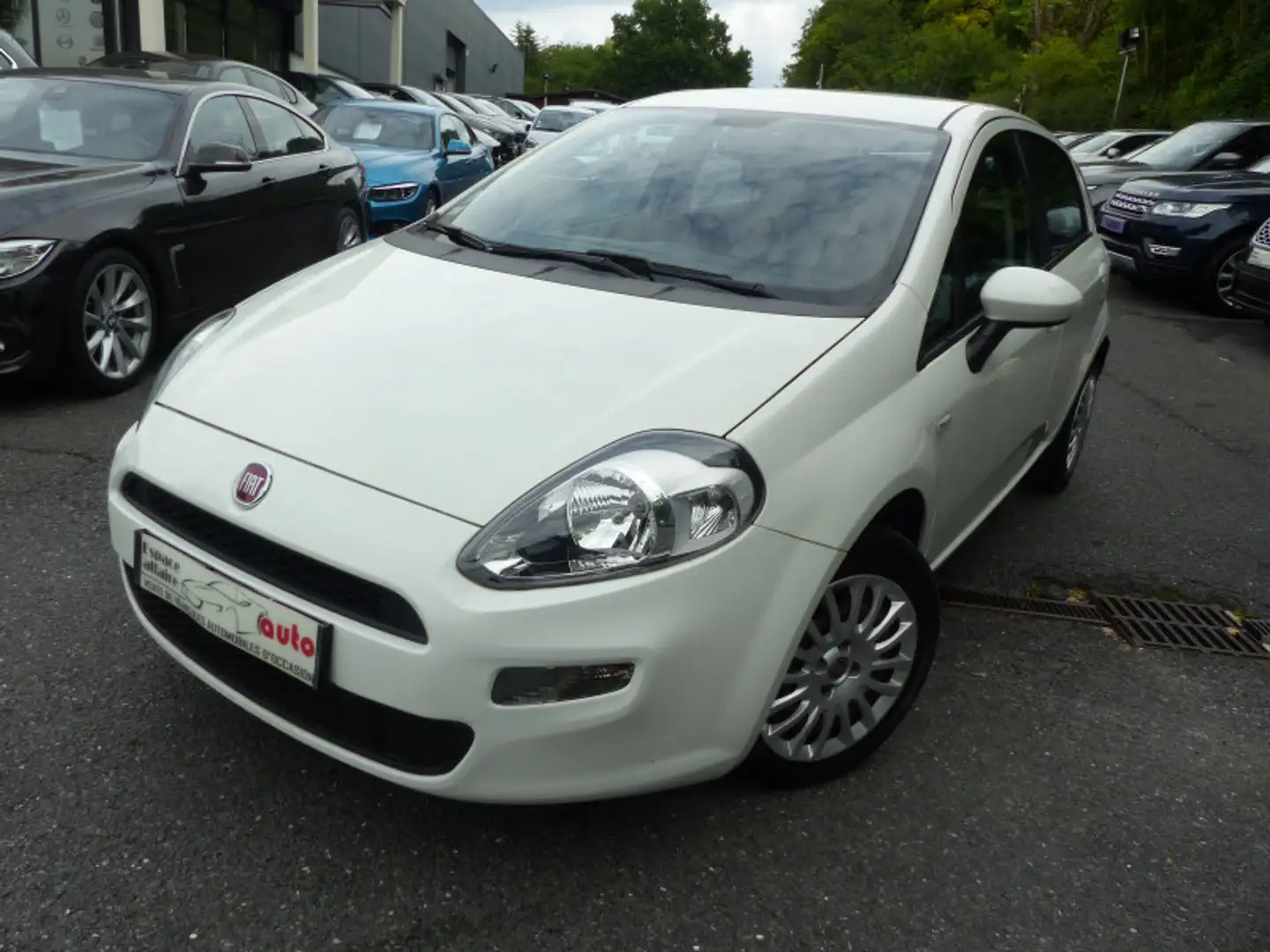Fiat Punto 1.2 8V 69CH EASY 5P Blanc - 1