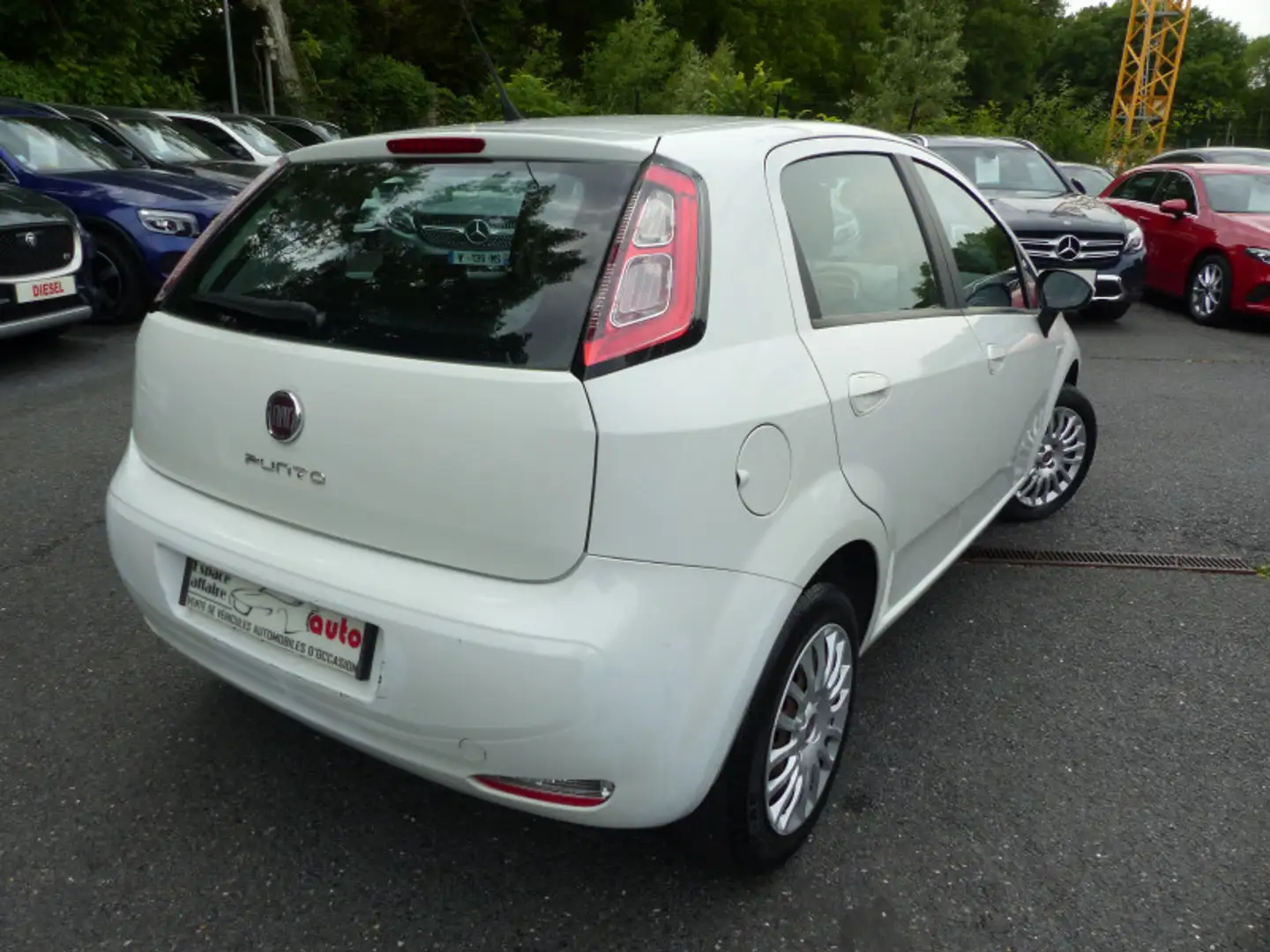 Fiat Punto 1.2 8V 69CH EASY 5P Blanc - 2