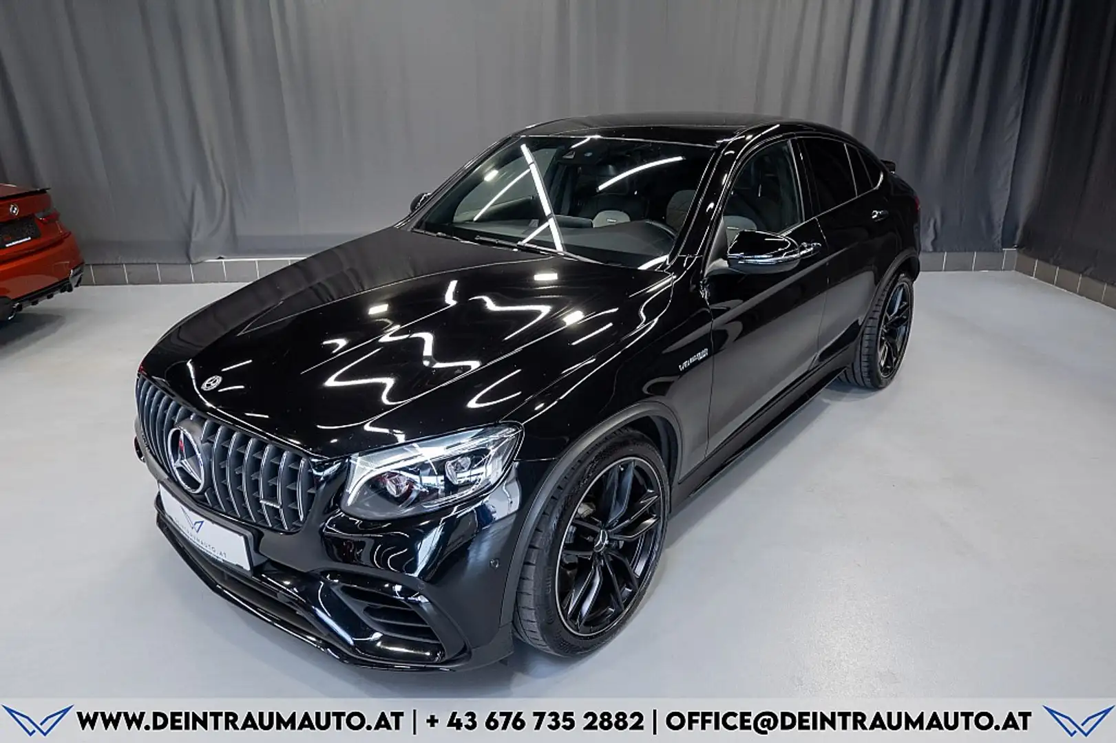 Mercedes-Benz GLC 63 AMG Coupé 4MATIC+*BURMESTER*PERF-AGA*Ö-FAHRZEUG* Schwarz - 2