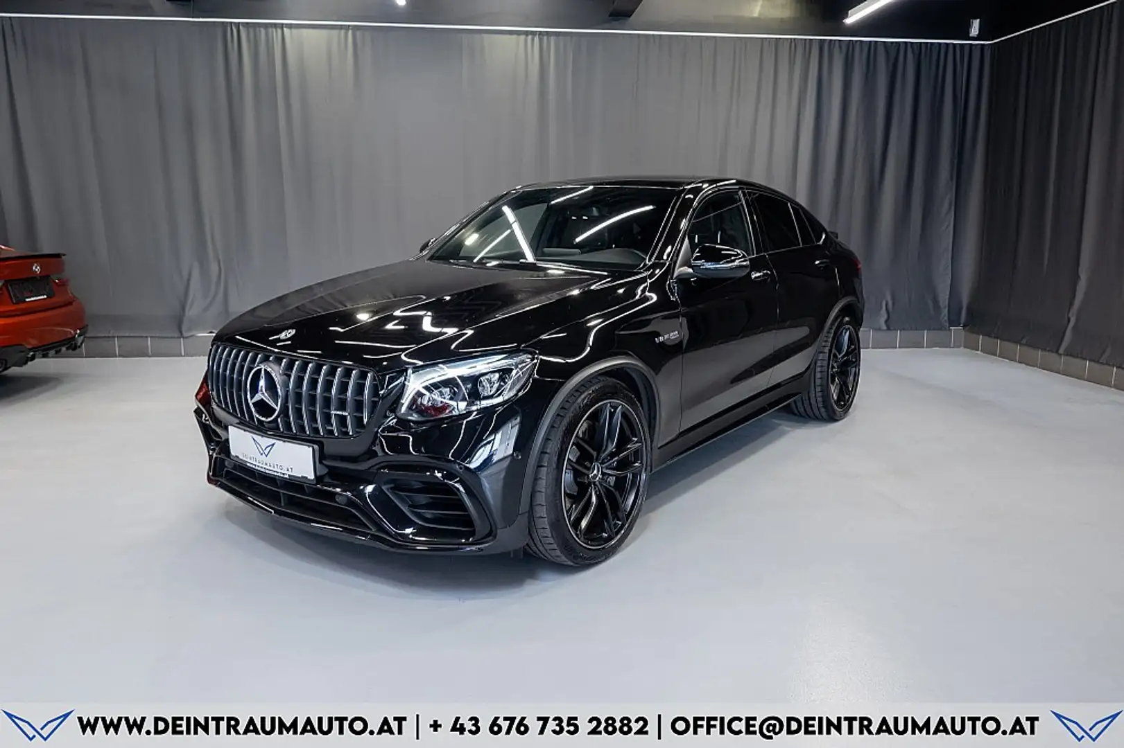 Mercedes-Benz GLC 63 AMG Coupé 4MATIC+*BURMESTER*PERF-AGA*Ö-FAHRZEUG* Schwarz - 1