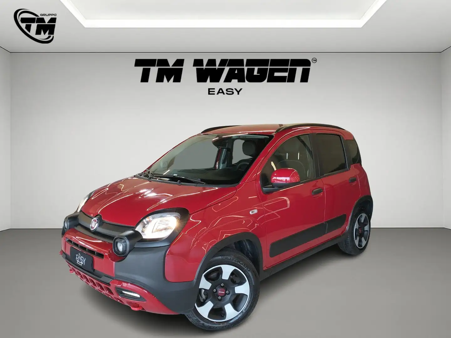 Fiat Panda City Cross 1.0 firefly hybrid (Red) s Rouge - 1