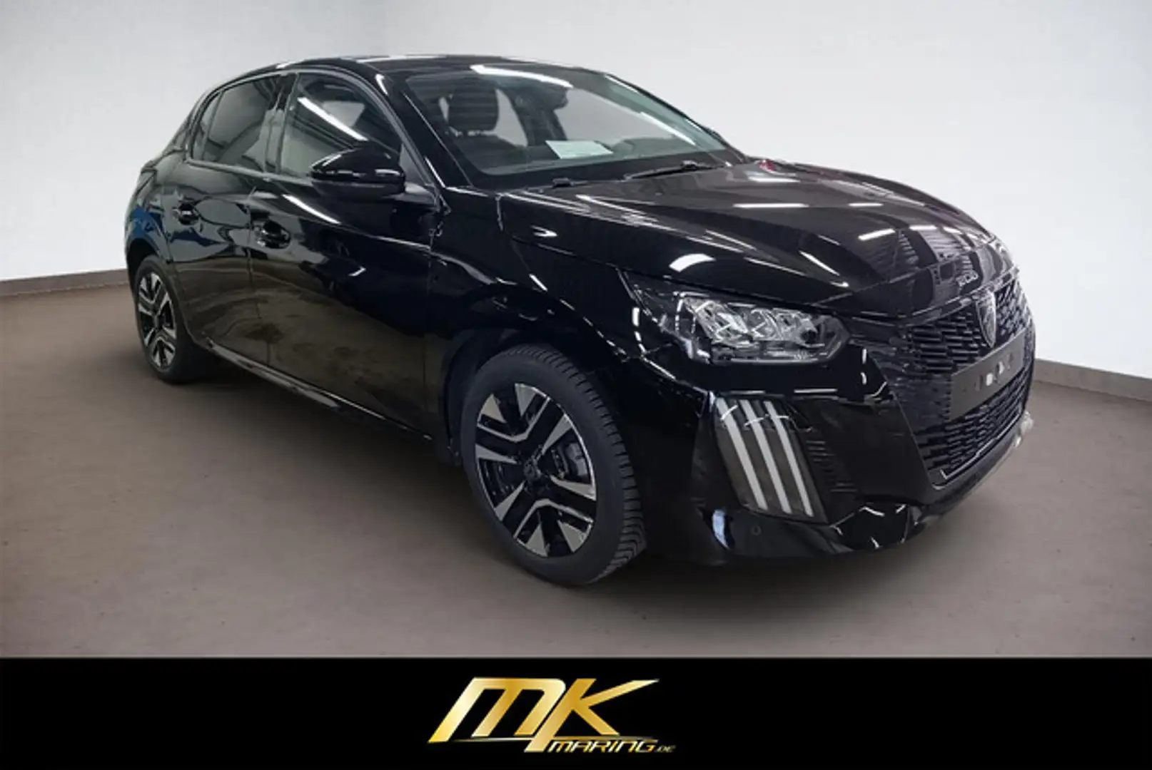 Peugeot 208 ALLURE PT 100 EAT8*FACELIFT*NAVI*CARPLAY*TOP Noir - 1