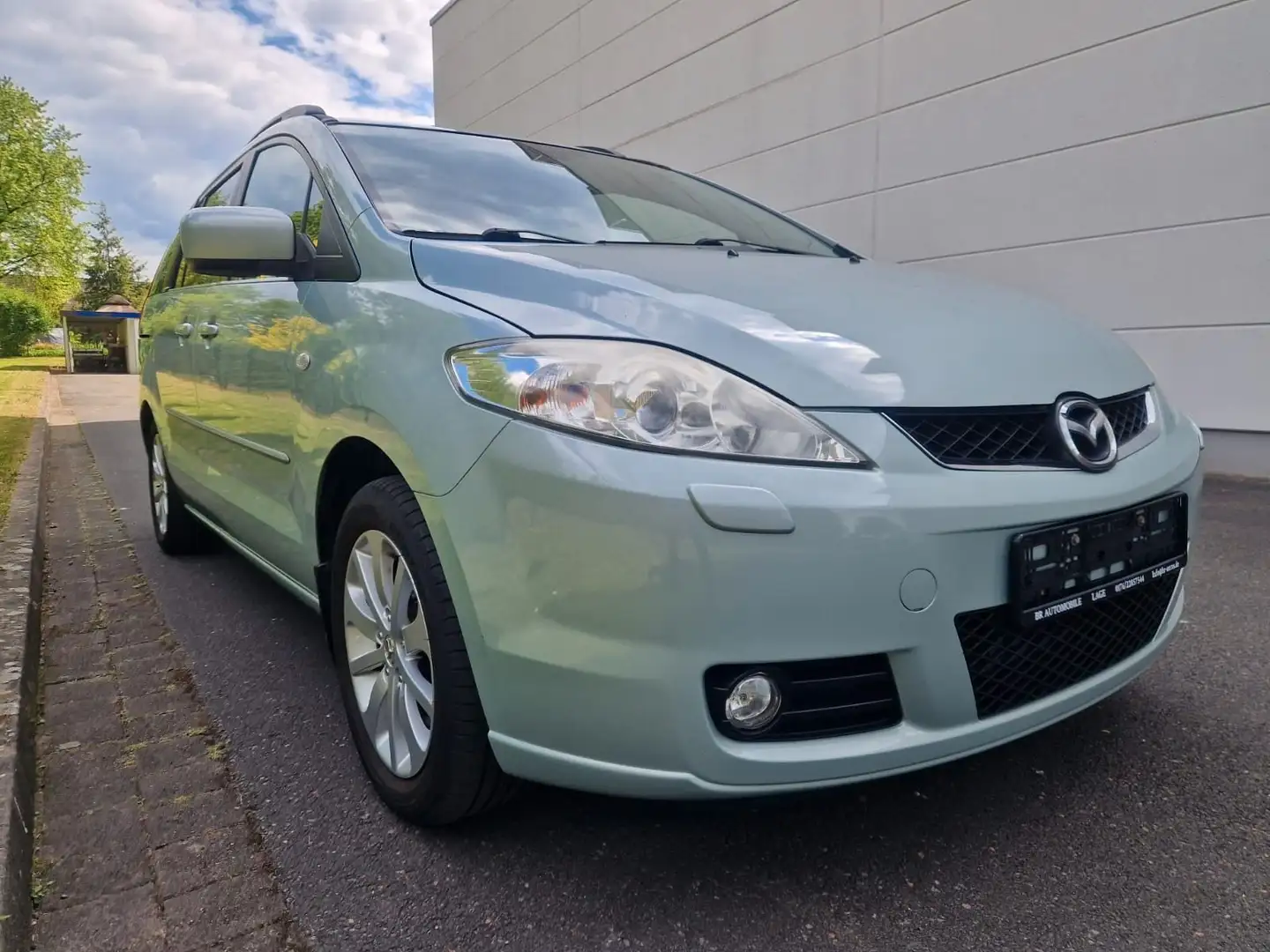 Mazda 5 Lim. 2.0 Top KLIMA/SHZ/TÜV NEU/7-SITZER/AHK/ Silber - 1