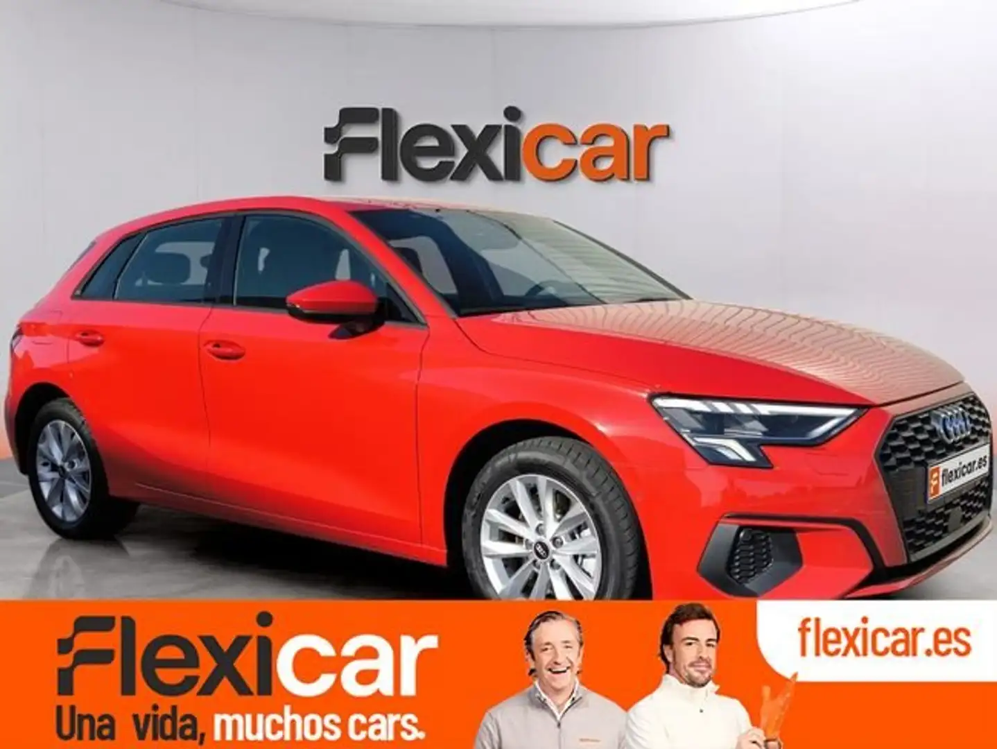Audi A3 Sportback 35TDI S line S tronic Rojo - 1