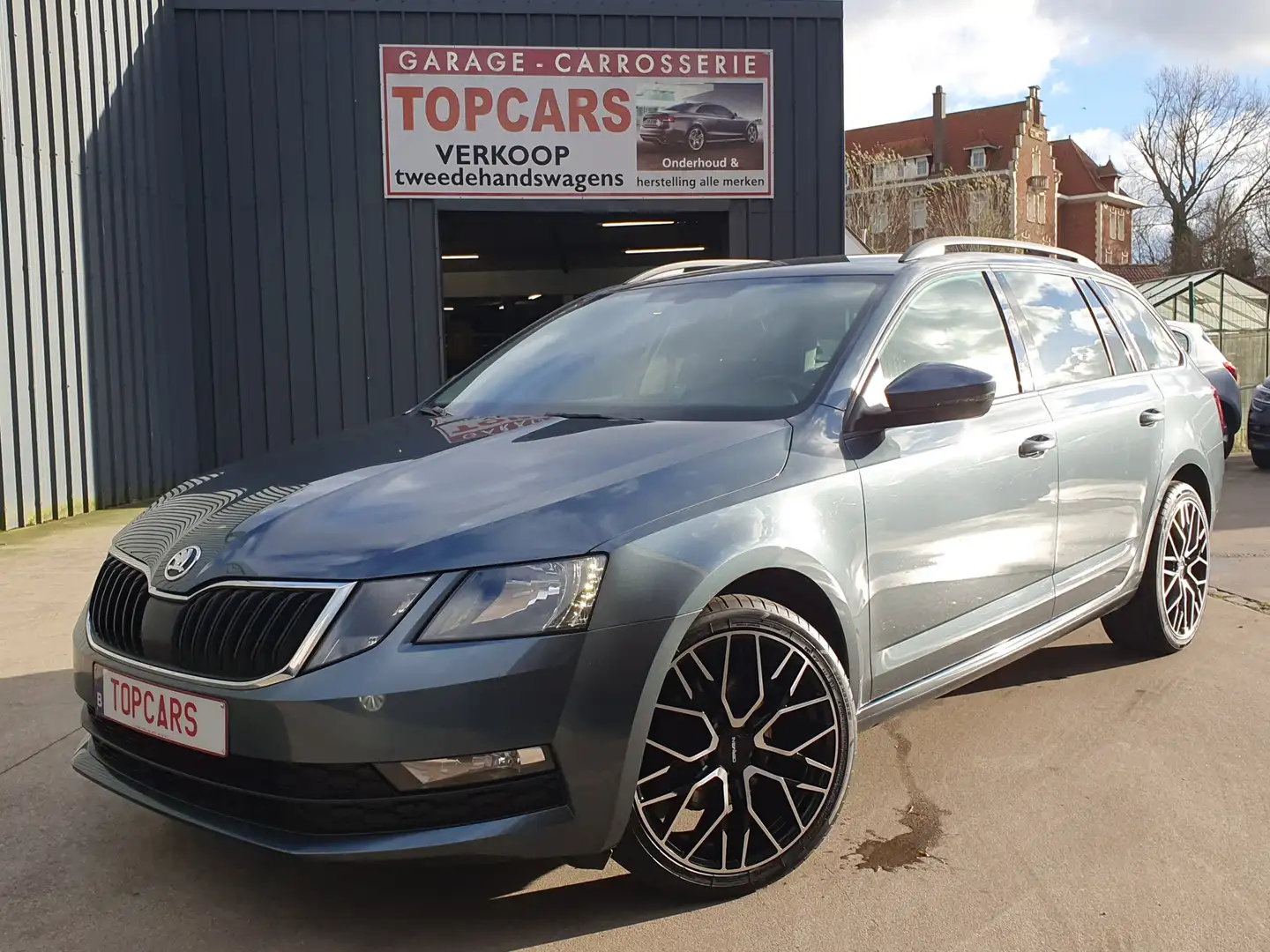 Skoda Octavia SW 1.0 TSI Amb. Combi 2020 Euro6❕ Trekhaak, apps Gris - 1