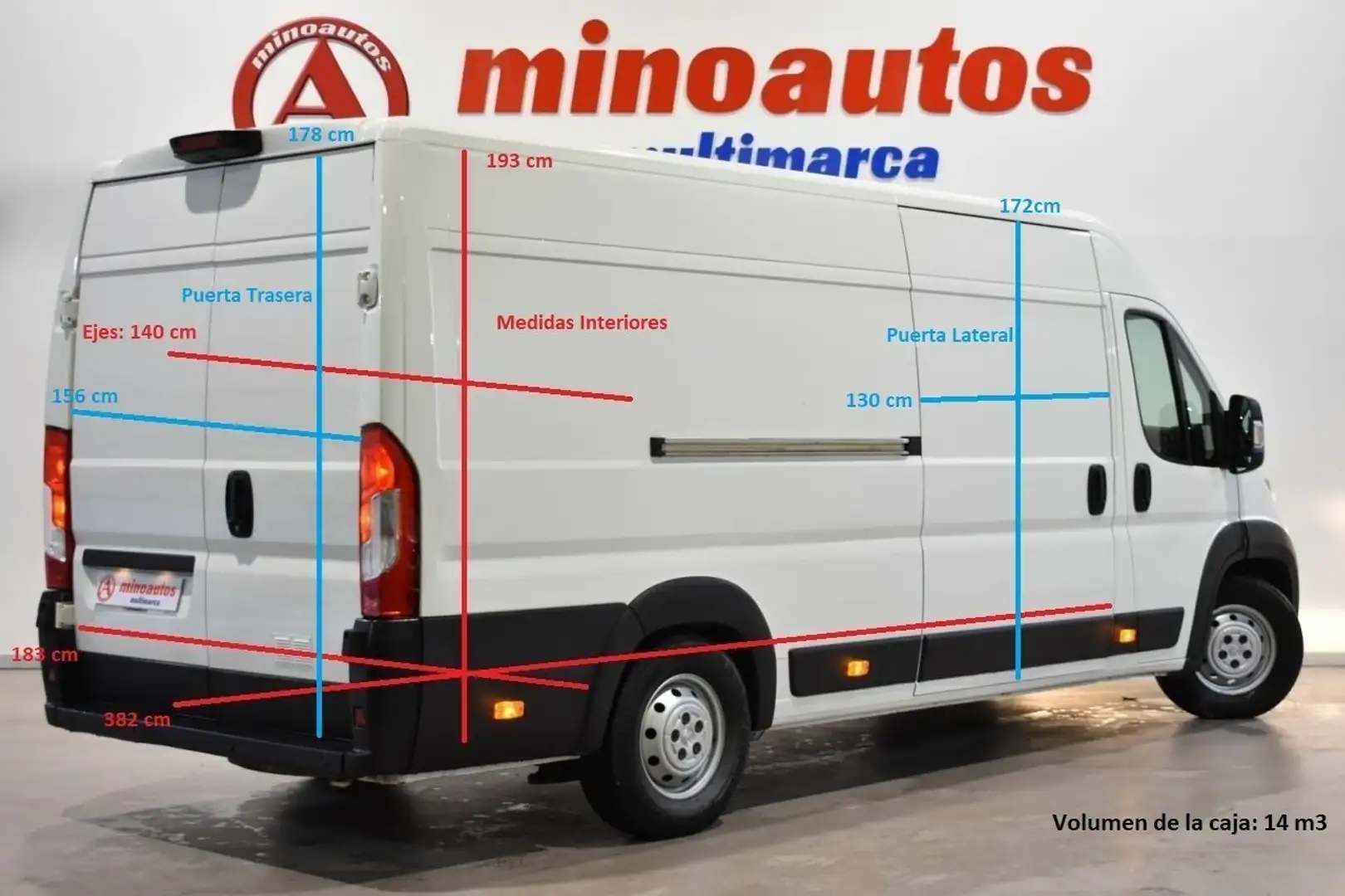 Citroen Jumper FURGÓN L4H2 2.2 BLUEHDI 140 CV Weiß - 2