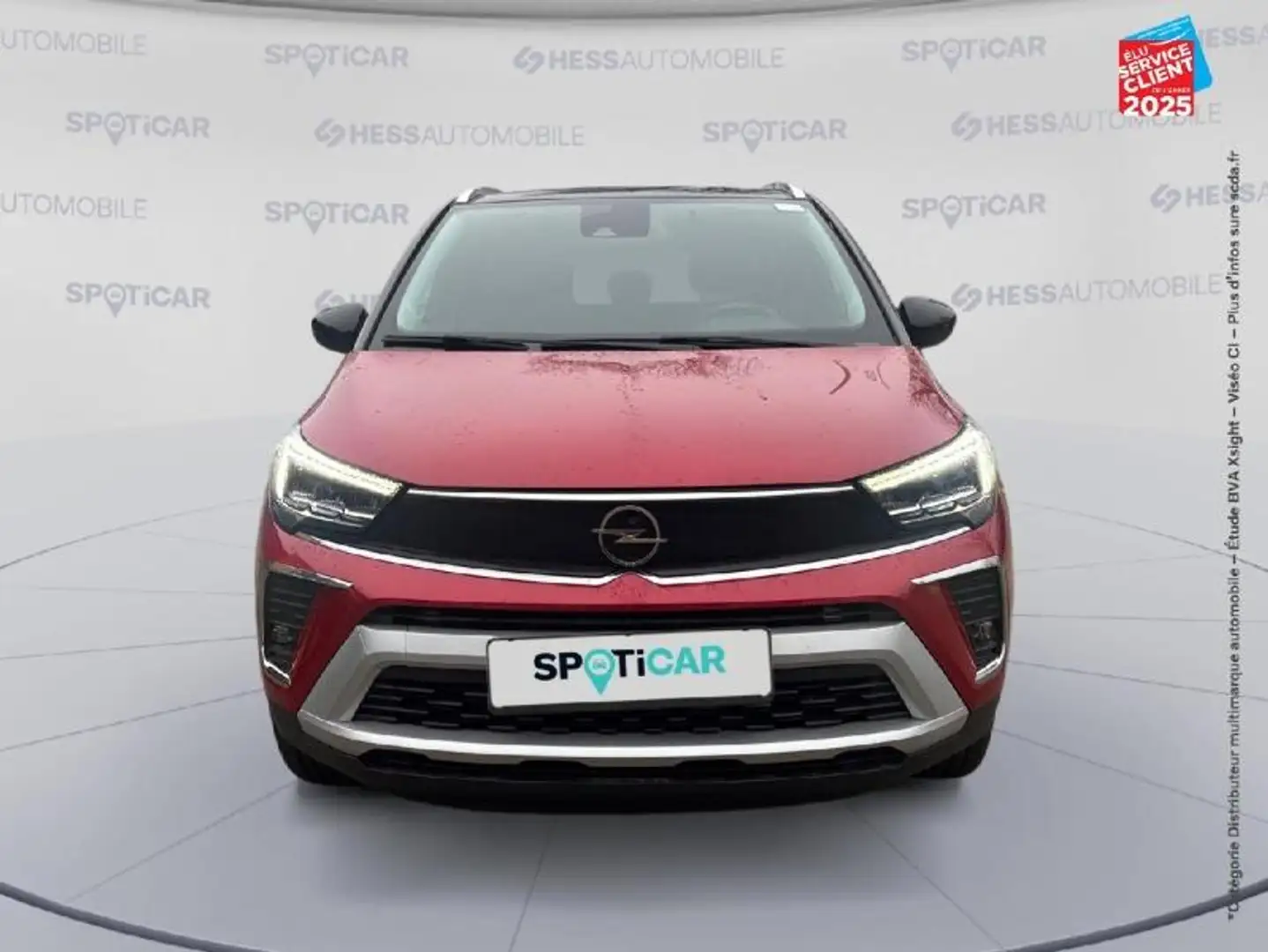 Opel Crossland 1.2 Turbo 130ch Ultimate BVA Rouge - 2