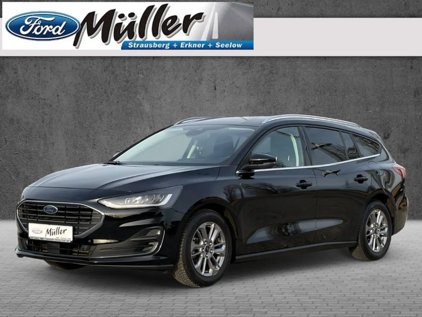 Ford Focus Turnier Titanium Design 1.0 EcoBoost Mild-Hybrid Noir - 1