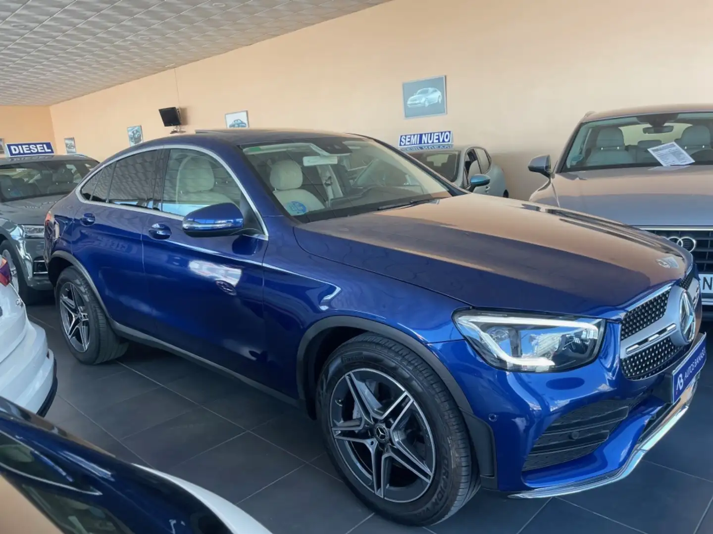 Mercedes-Benz GLC 200 Coupé 4Matic 9G-Tronic Bleu - 2