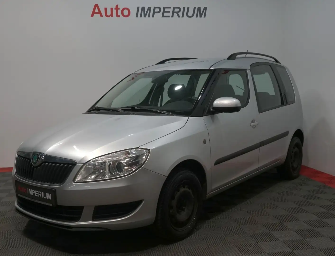 Skoda Roomster Style 1.6 TDI *AHK*PDC*KLIMA* Silber - 1