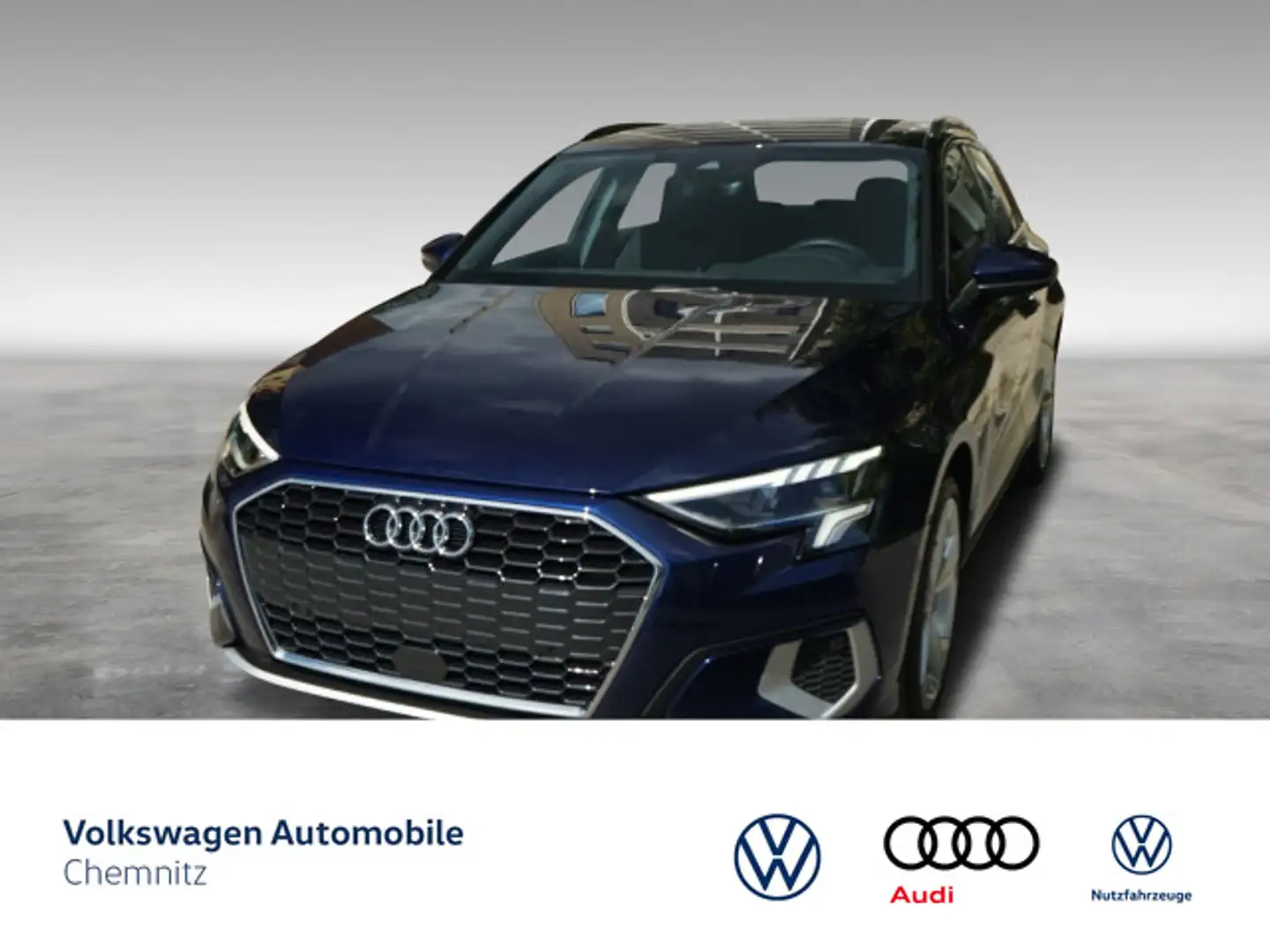 Audi A3 40 TFSI e-tron LED virtual cockpit Blau - 1