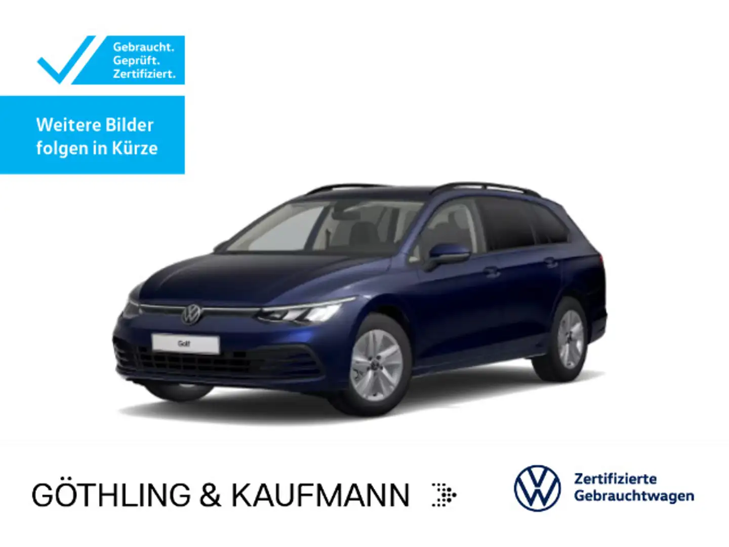Volkswagen Golf Variant Life 2.0 TDI DSG*NAVI*AHK*ACC*LED*S Blau - 1