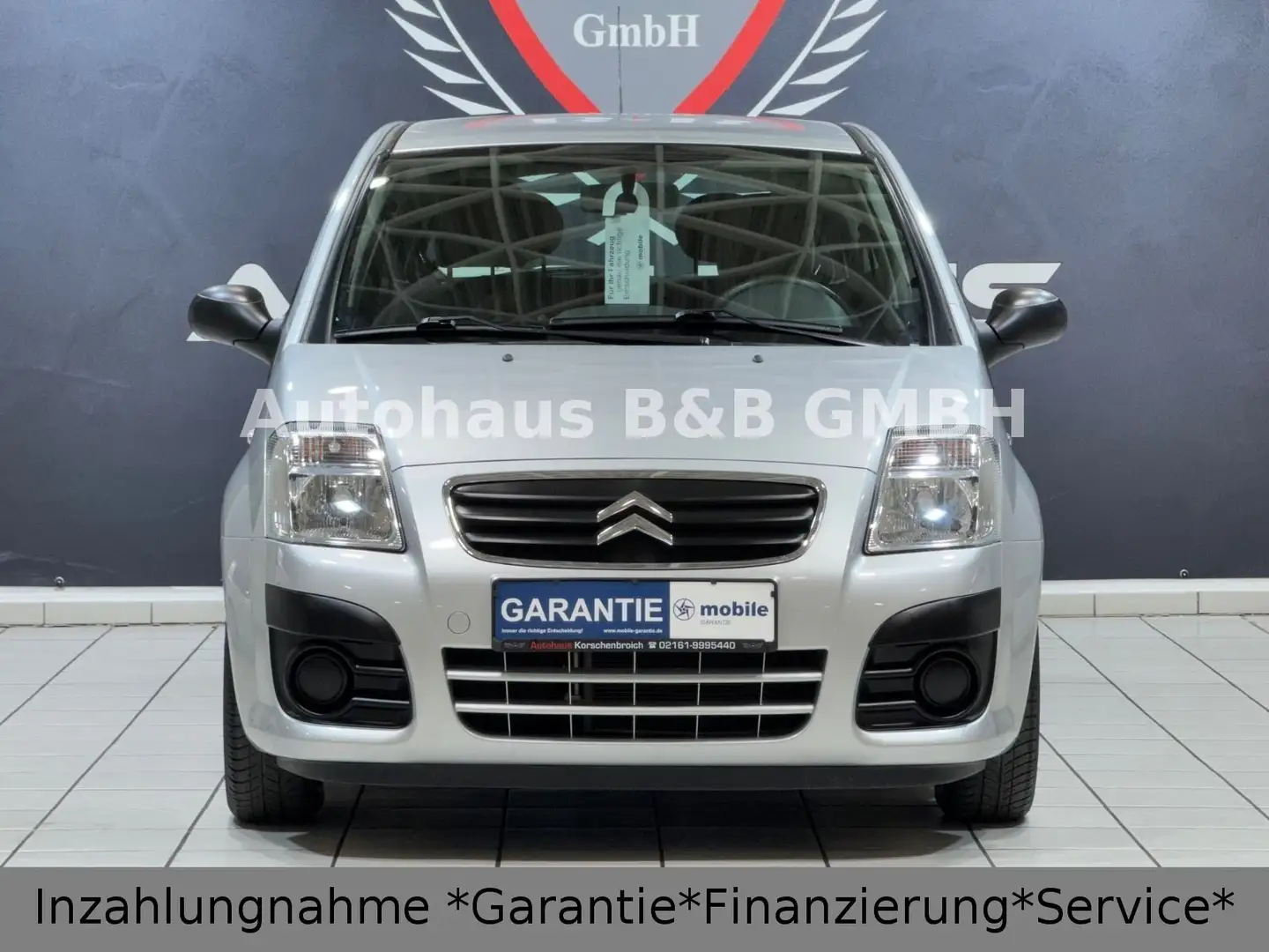 Citroen C2 Tonic 1.Hand*Scheckheft*Klima*nur.38TKM Grau - 2