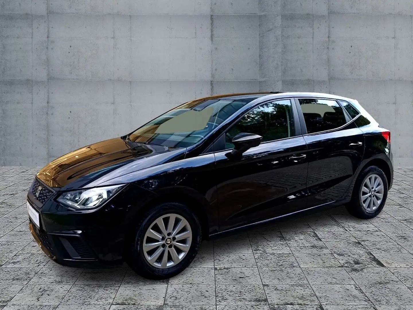 SEAT Ibiza 1.0TSI STYLE SHZ+DAB+BLUETOOTH+KLIMAANLAGE Schwarz - 2