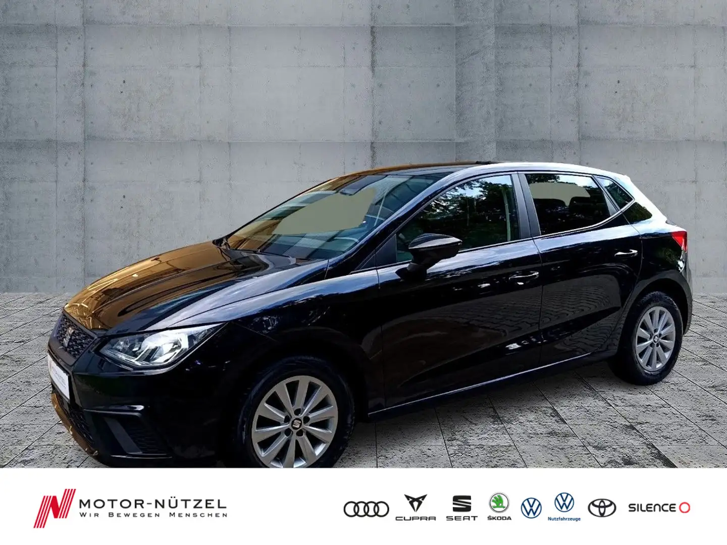 SEAT Ibiza 1.0TSI STYLE SHZ+DAB+BLUETOOTH+KLIMAANLAGE Schwarz - 1
