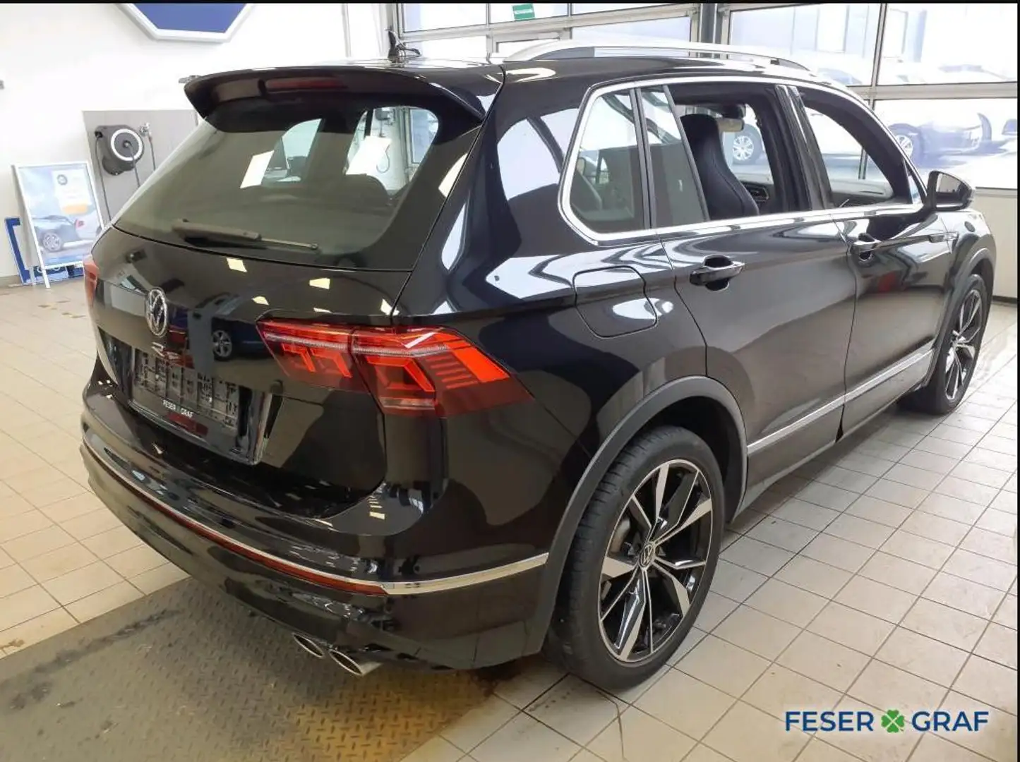Volkswagen Tiguan R 2.0 TSI DSG ALLRAD AHK KAM NAVI Schwarz - 2
