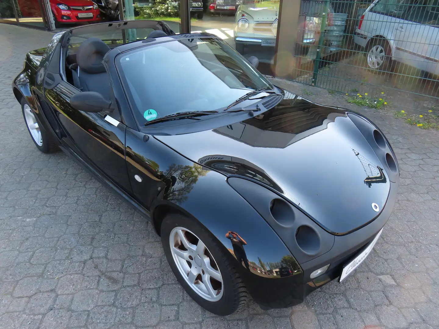 smart roadster Hardtop *AT-Motor bei 101 TKM*Scheckheft*2.Hand* Czarny - 1