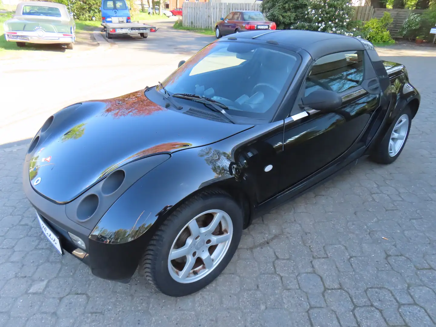 smart roadster Hardtop *AT-Motor bei 101 TKM*Scheckheft*2.Hand* Czarny - 2