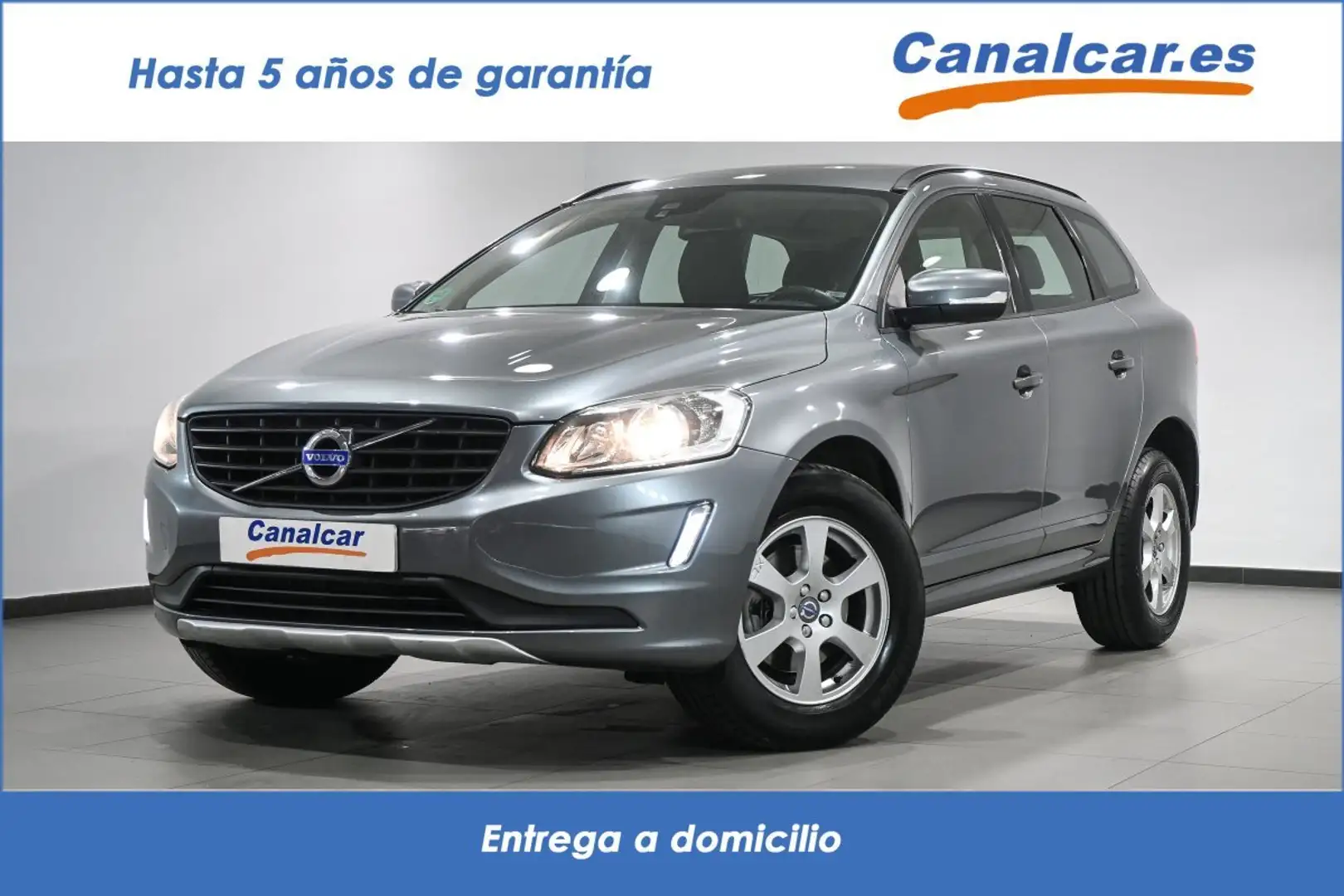 Volvo XC60 D3 Kinetic 150 Gris - 1