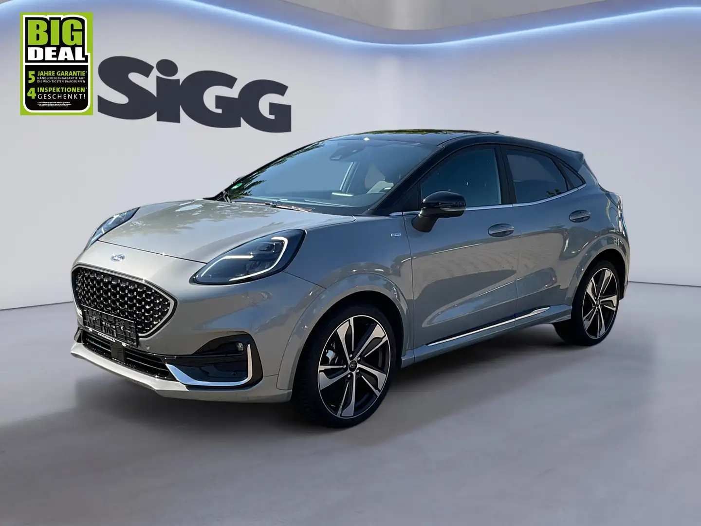 Ford Puma Vignale ST-LINE Hybrid NAVI Allwetter LED Silber - 2