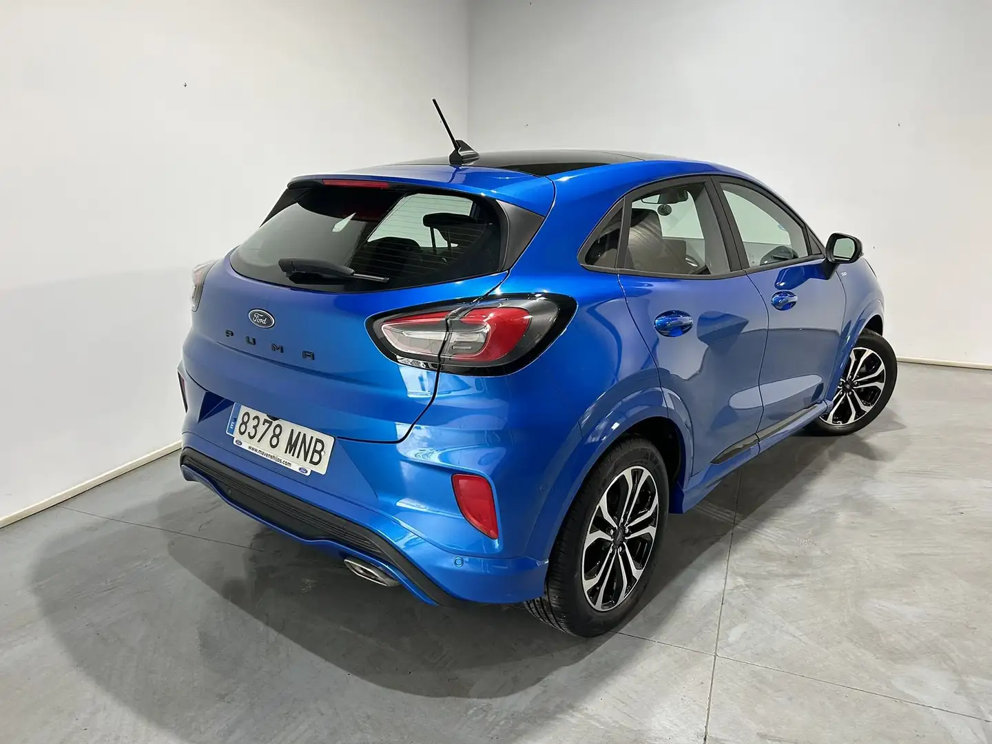 Ford Puma 1.0 EcoBoost MHEV ST-Line Aut. 125 Bleu - 2