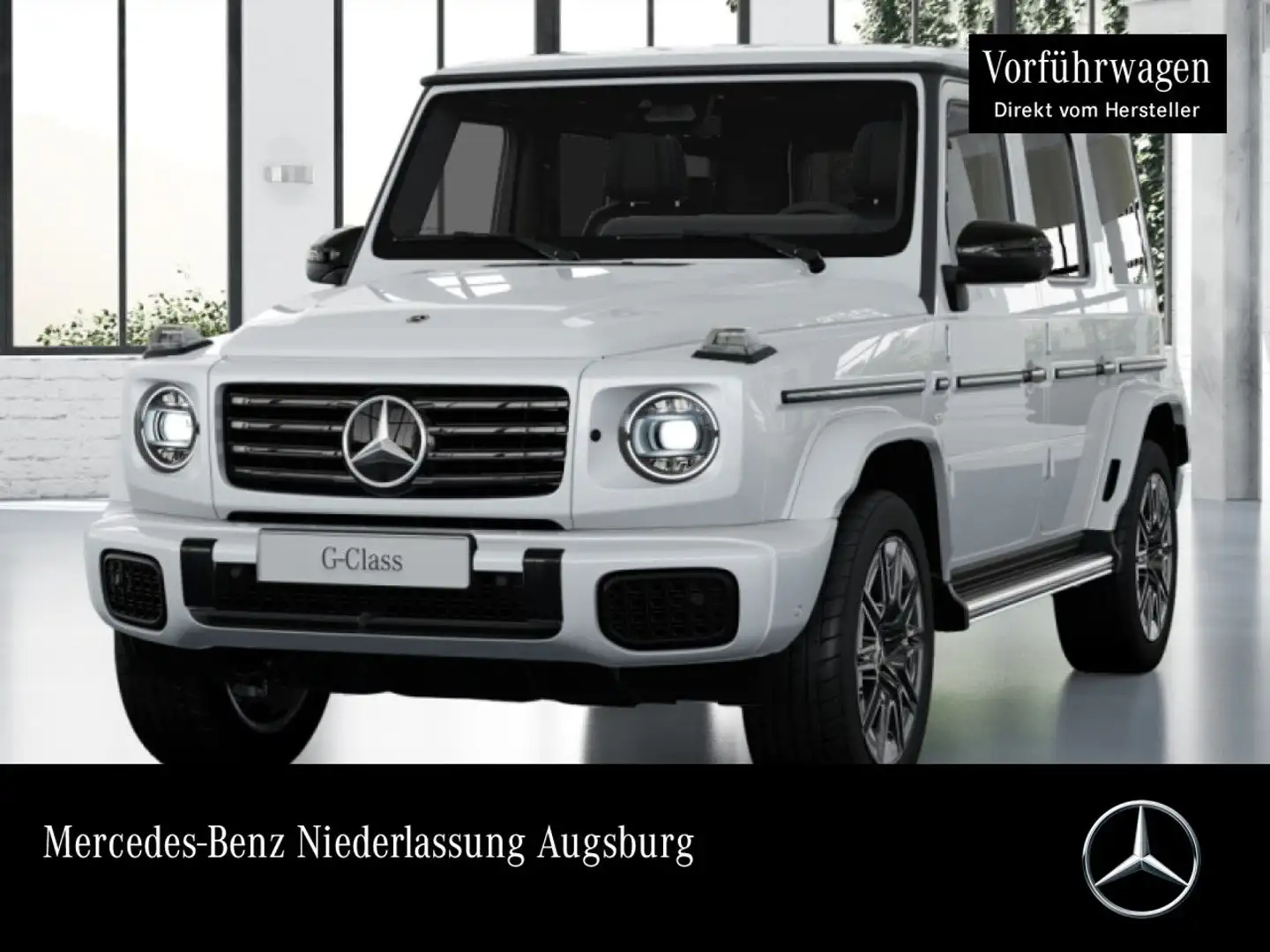 Mercedes-Benz G 580 AMG Burmester 3D Fondent 360° Multibeam SHD Blanc - 1