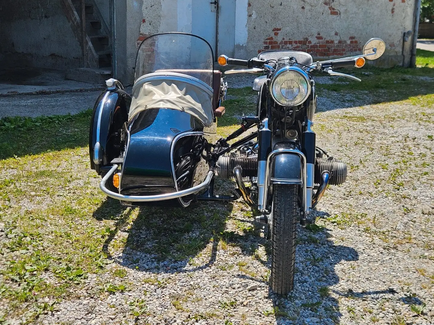 BMW R 50 Gespann Beiwagen Seitenwagen Steib Czarny - 2