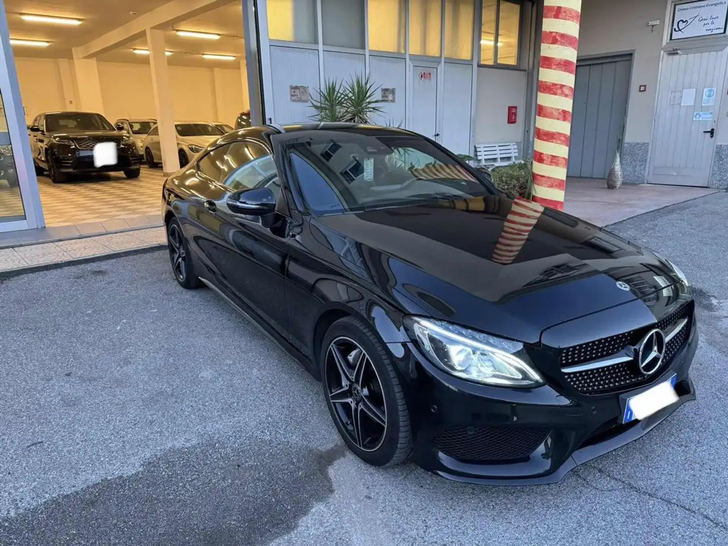 Mercedes-Benz C 220 d Coupé Premium#AMG#TAGLIANDI UFFICIALI MERCEDES Nero - 2