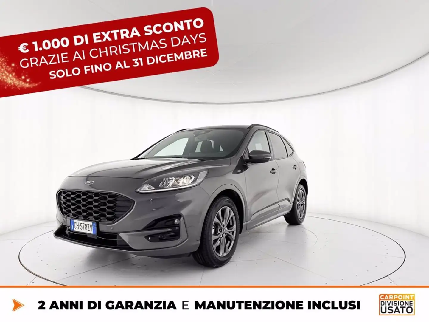 Ford Kuga 2.5 full hybrid st-line 2wd 190cv cvt Grigio - 1