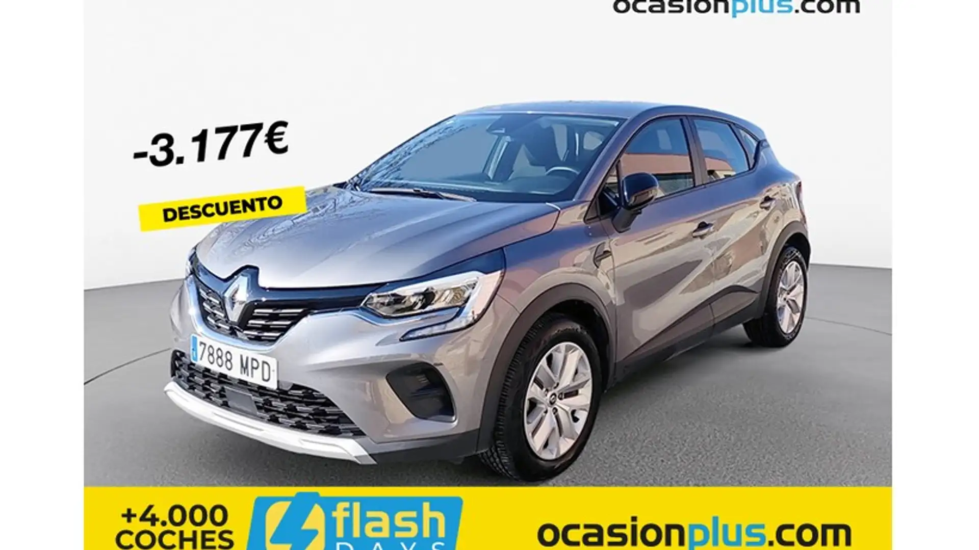 Renault Captur TCe Evolution 67kW Gris - 1