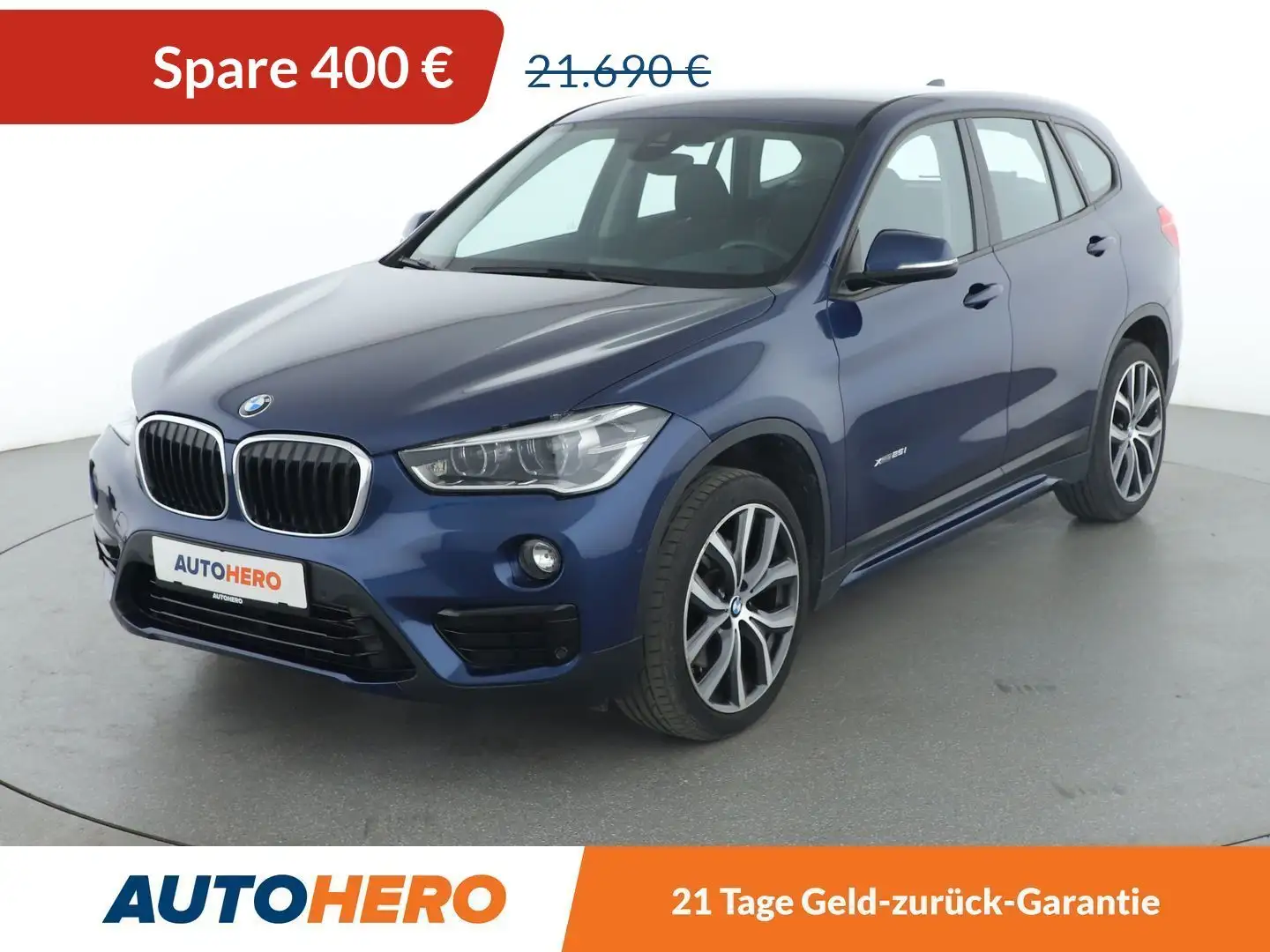 BMW X1 xDrive 25i Sport Line Aut.*NAVI*TEMPO*LED*PDC* plava - 1