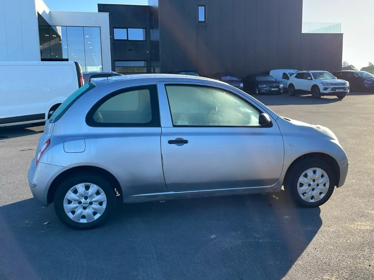 Nissan Micra Handelaar of Export Airco Zilver - 2