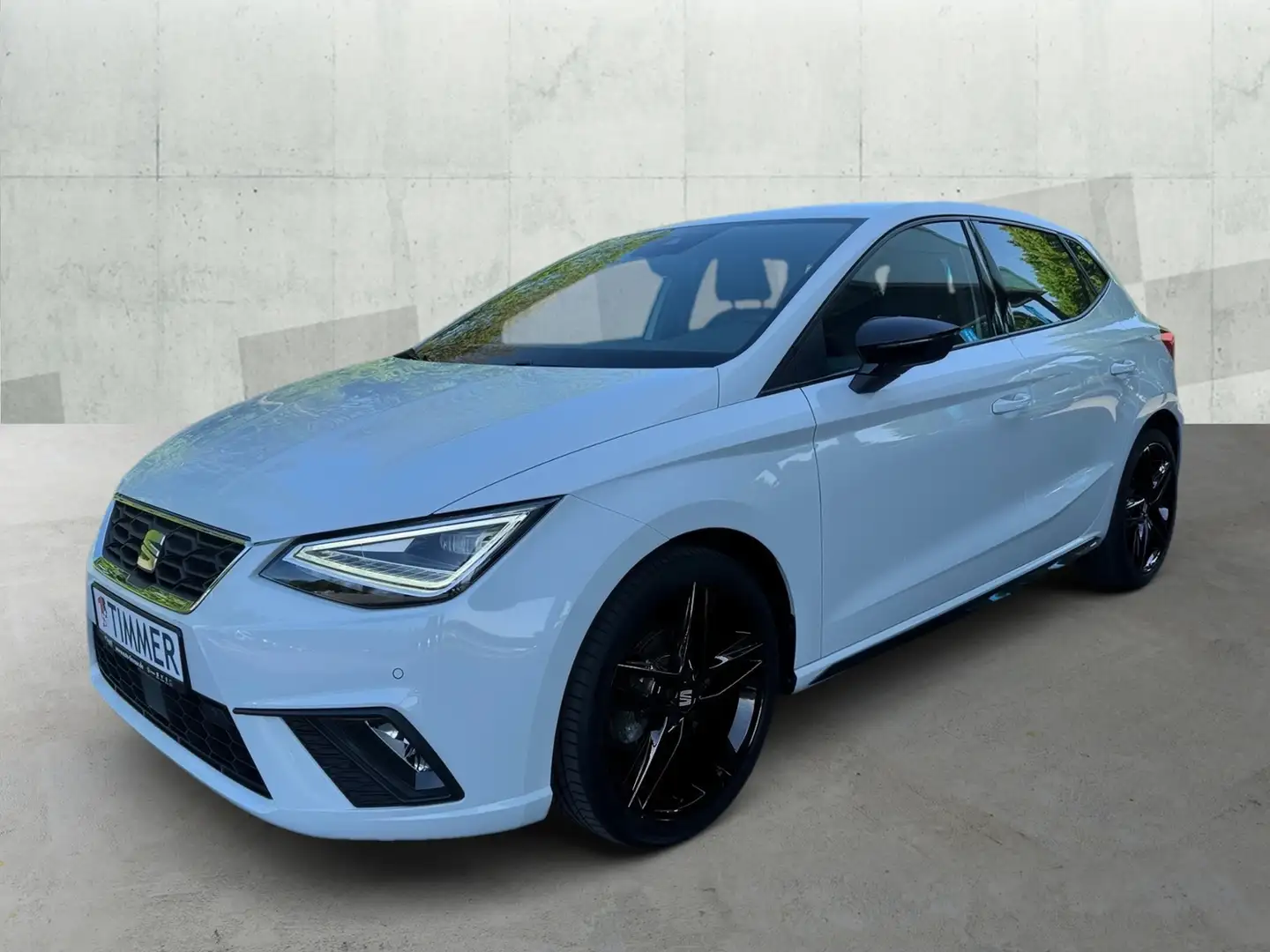 SEAT Ibiza 1.0 TSI DSG FR-LINE BLACK *LED *ACC *RKAM *NAVI * Weiß - 2