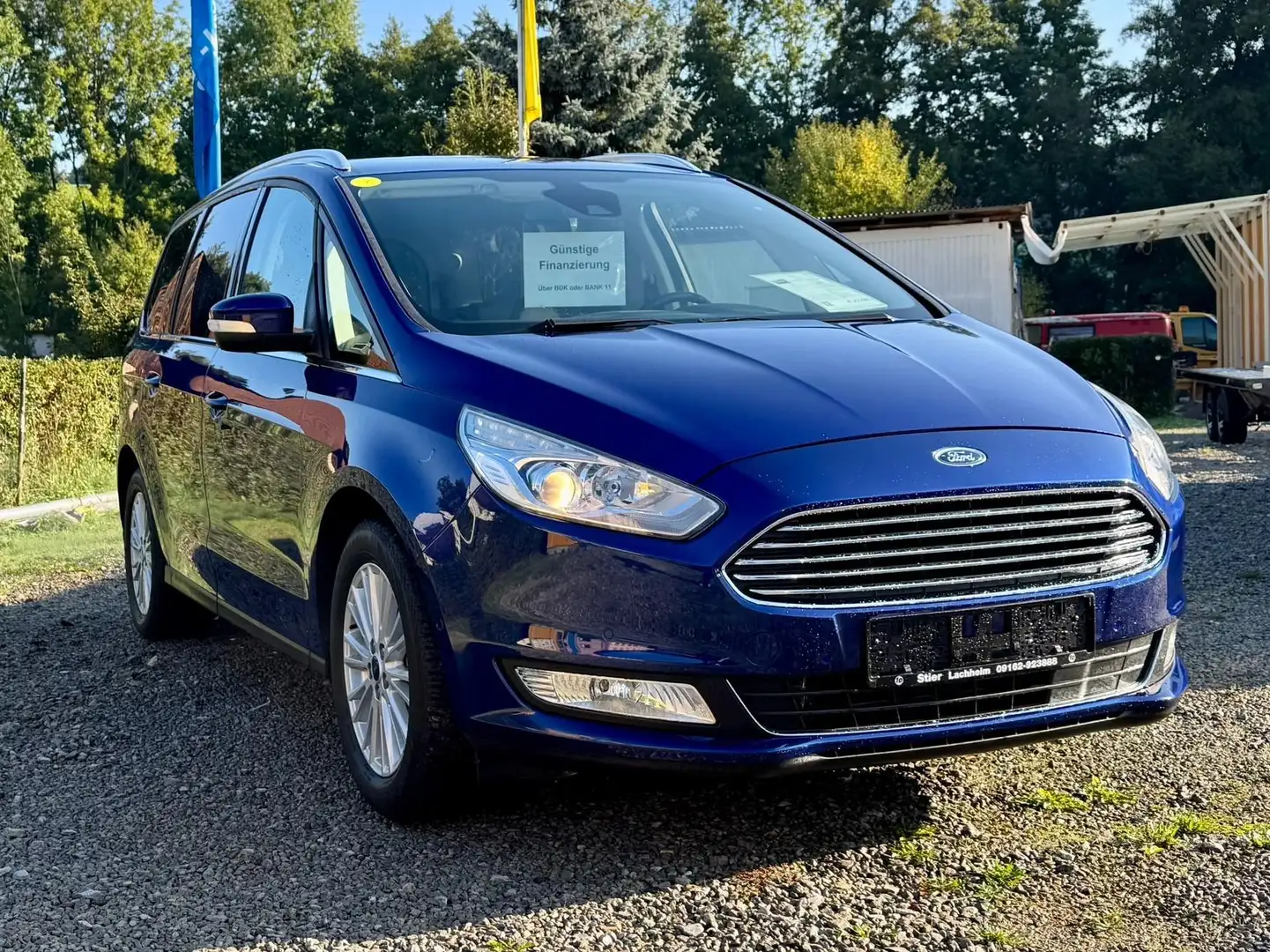 Ford Galaxy Titanium 240PS*7 Sitze* schon ab 199,-€ p.M Blau - 1