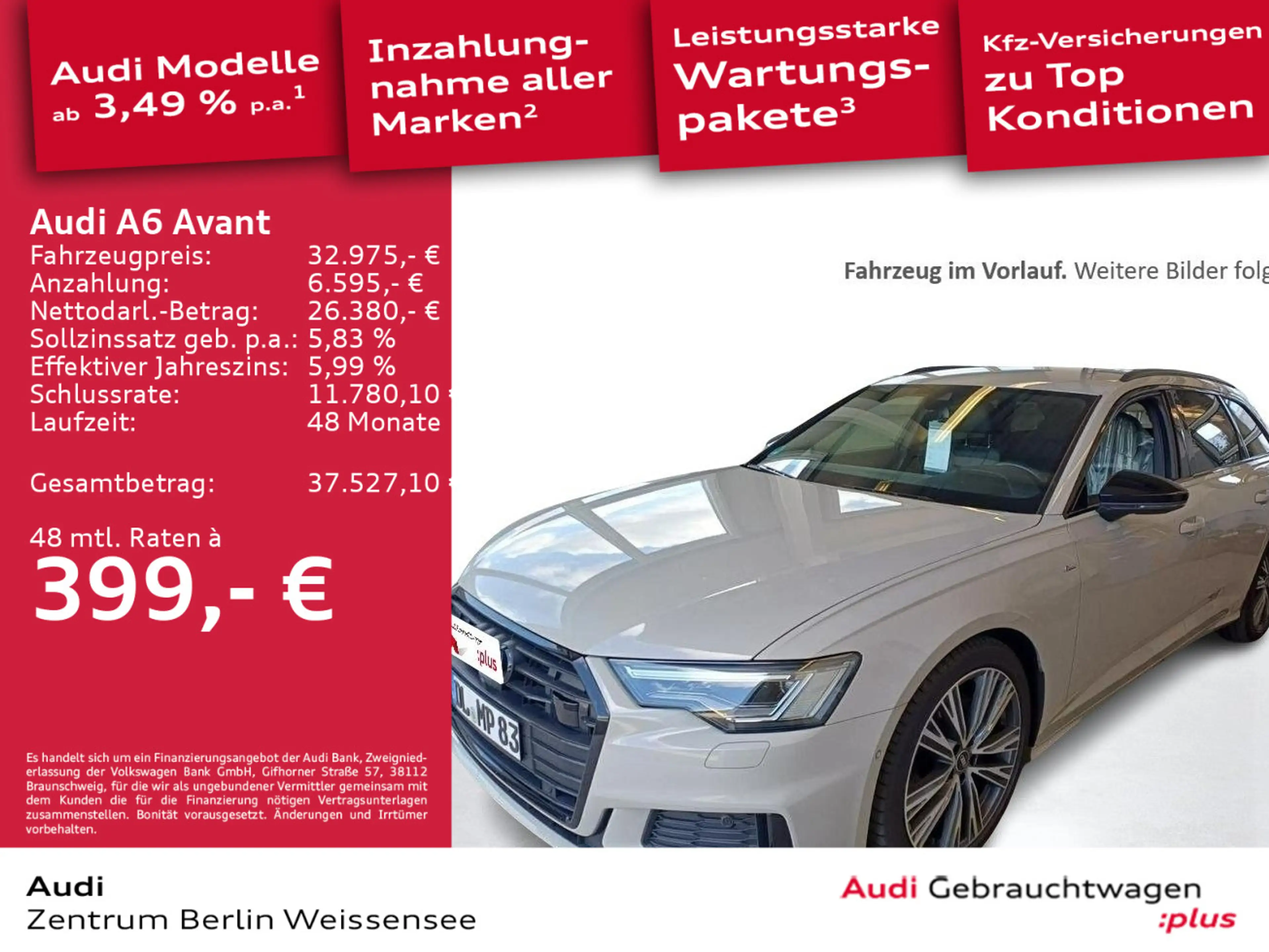 Audi A6 40 TDI S-TRO*S-LINE*360*AHK*ACC*STAND** — photo 2