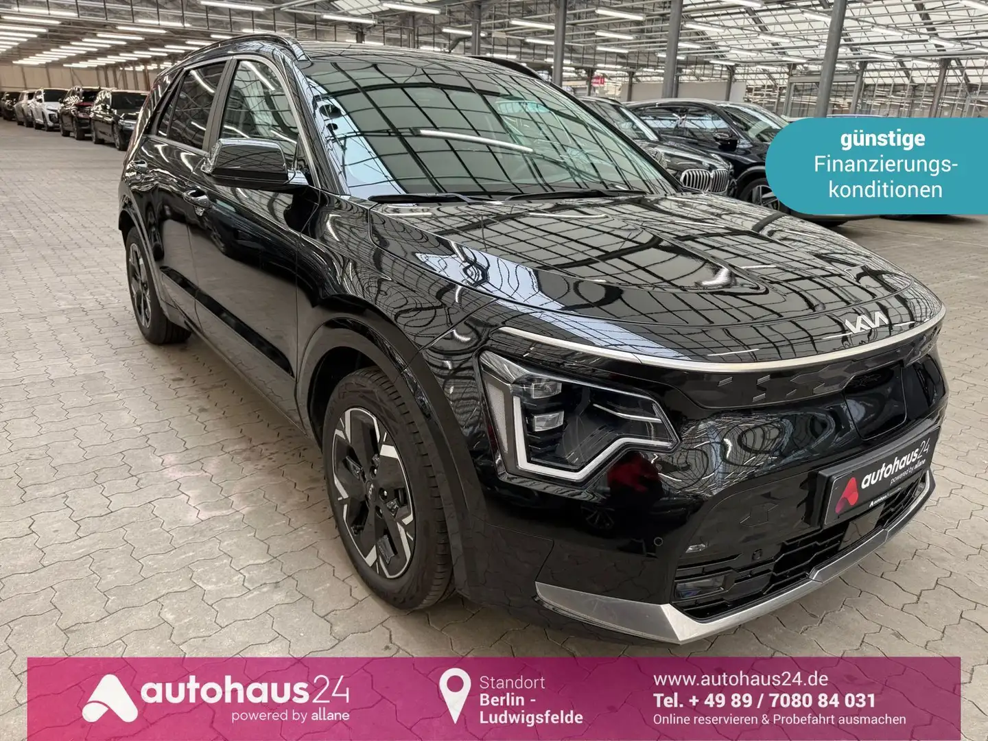 Kia e-Niro Spirit (64,8kWh) ACC|HarmanKardon|LED Чорний - 1