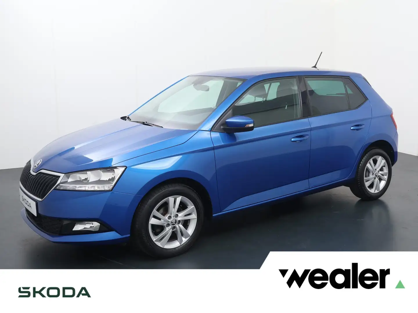 Skoda Fabia 1.0 TSI Ambition | 95 PK | Apple CarPlay / Android Blauw - 1